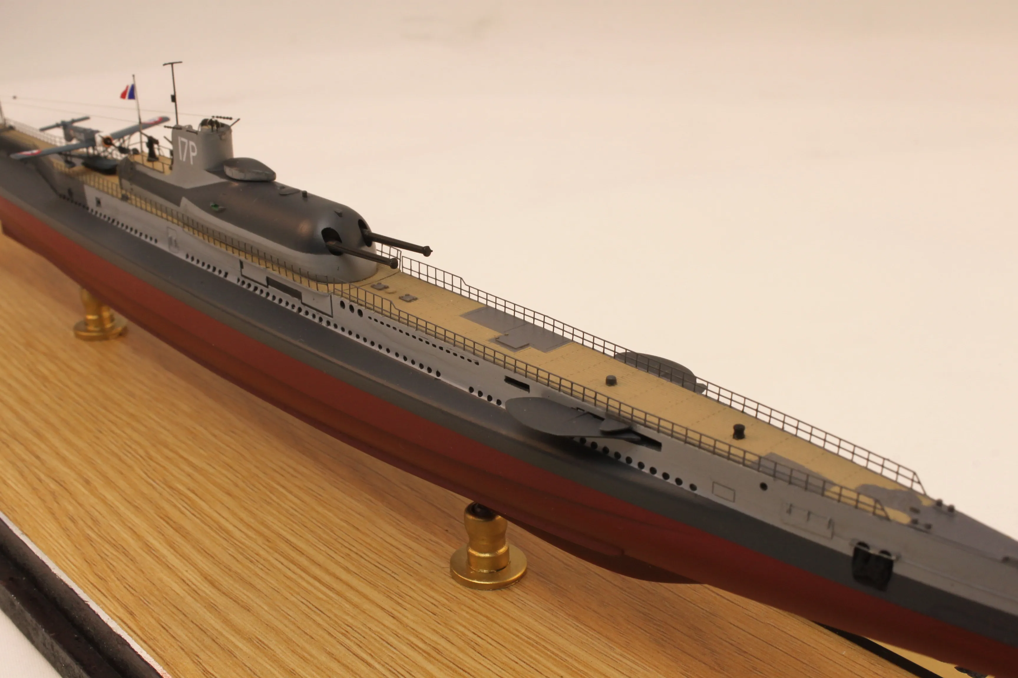 Модель корабля Подводная лодка "Сюркуф" - Верфь на Столе