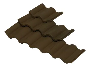 Черепица фламандская черная, масштаб 1:10, 25 шт Черепица фламандская черная, масштаб 1:10, 25 шт