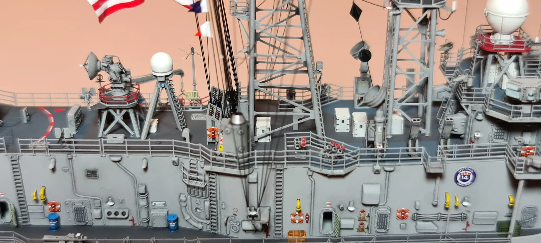 Модель корабля Фрегат Reuben James (FFG-57) - Верфь на Столе