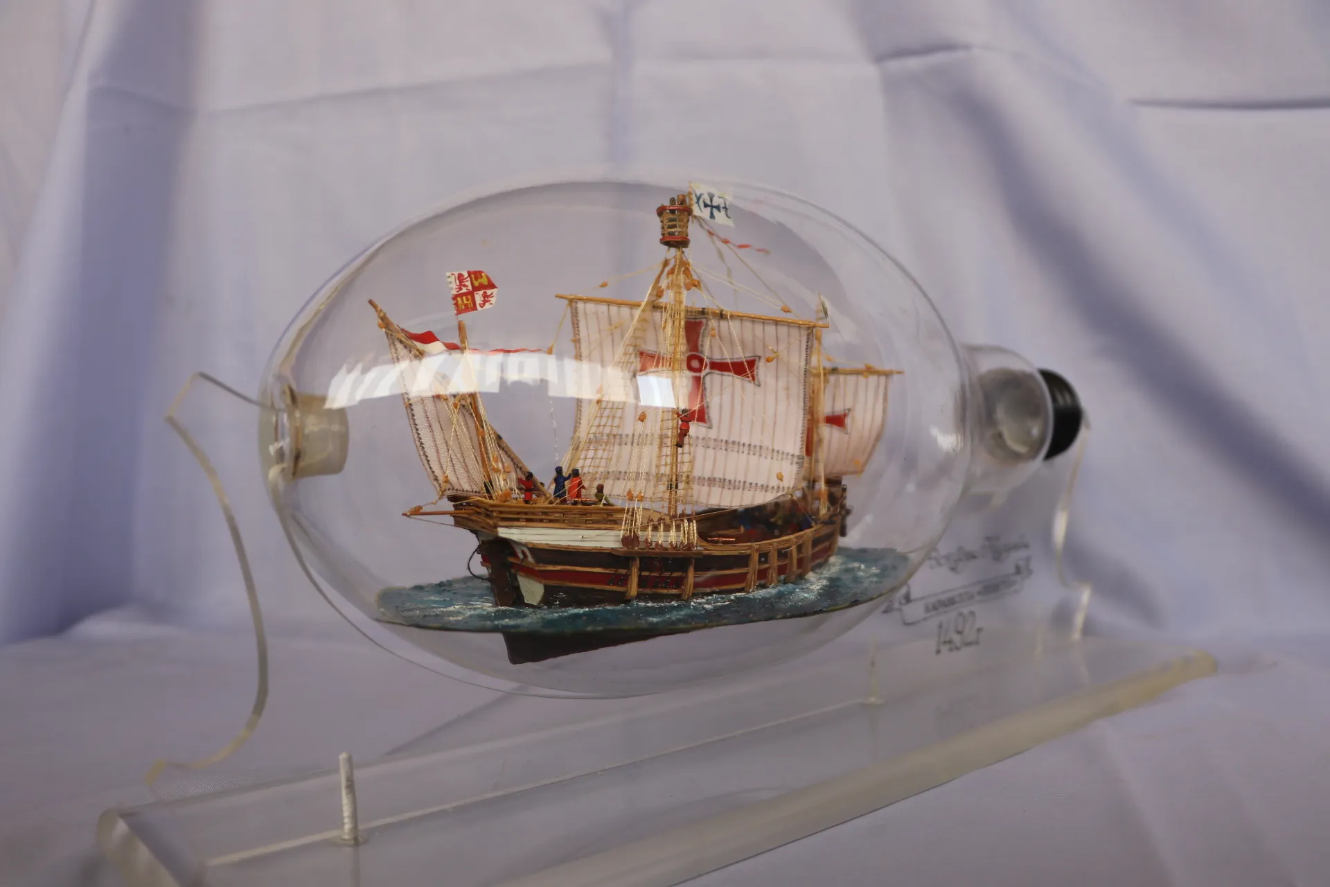 Модель корабля Каравелла "Пинта" - Верфь на Столе