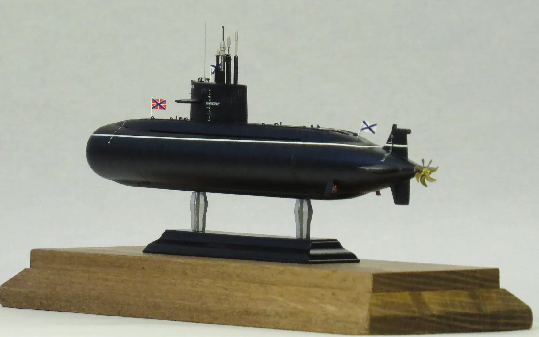 Модель корабля подводной лодки «Санкт Петербург» (Проект 677 «Лада»)  - Верфь на Столе