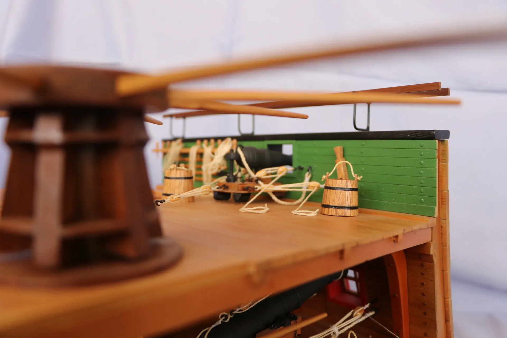 Модель корабля Шлюп "ВОСТОК" (фрагмент) - Верфь на Столе