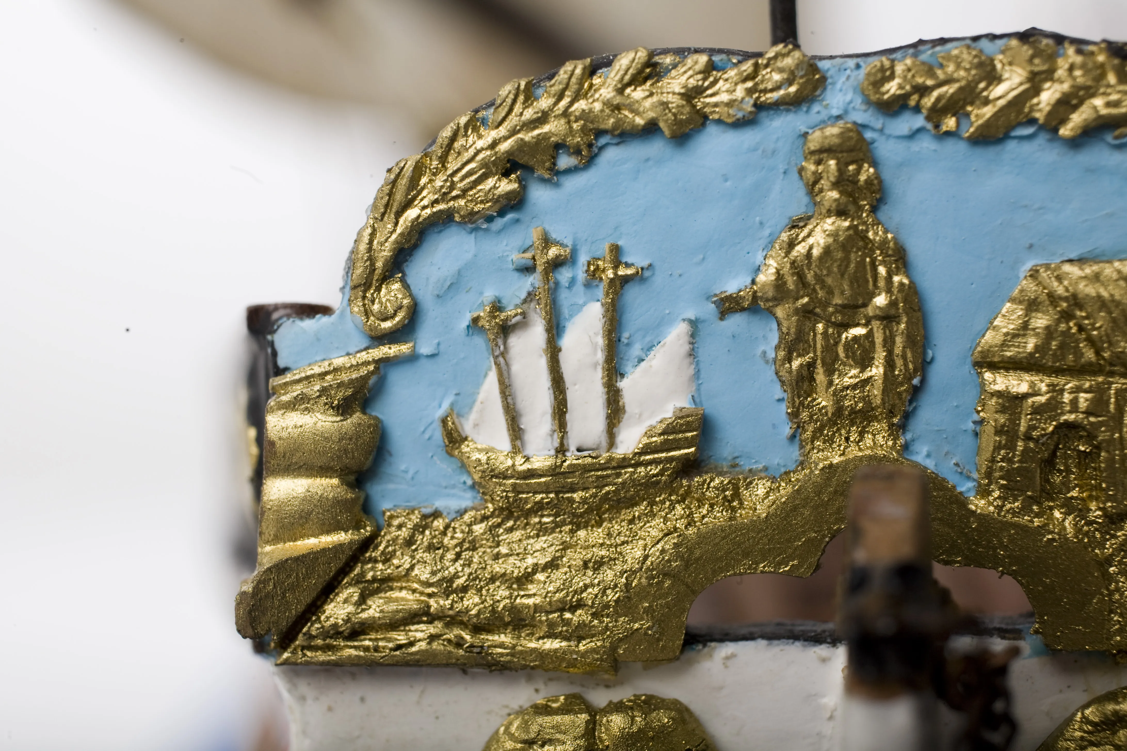 Модель корабля Ботик Петра 1  - Верфь на Столе