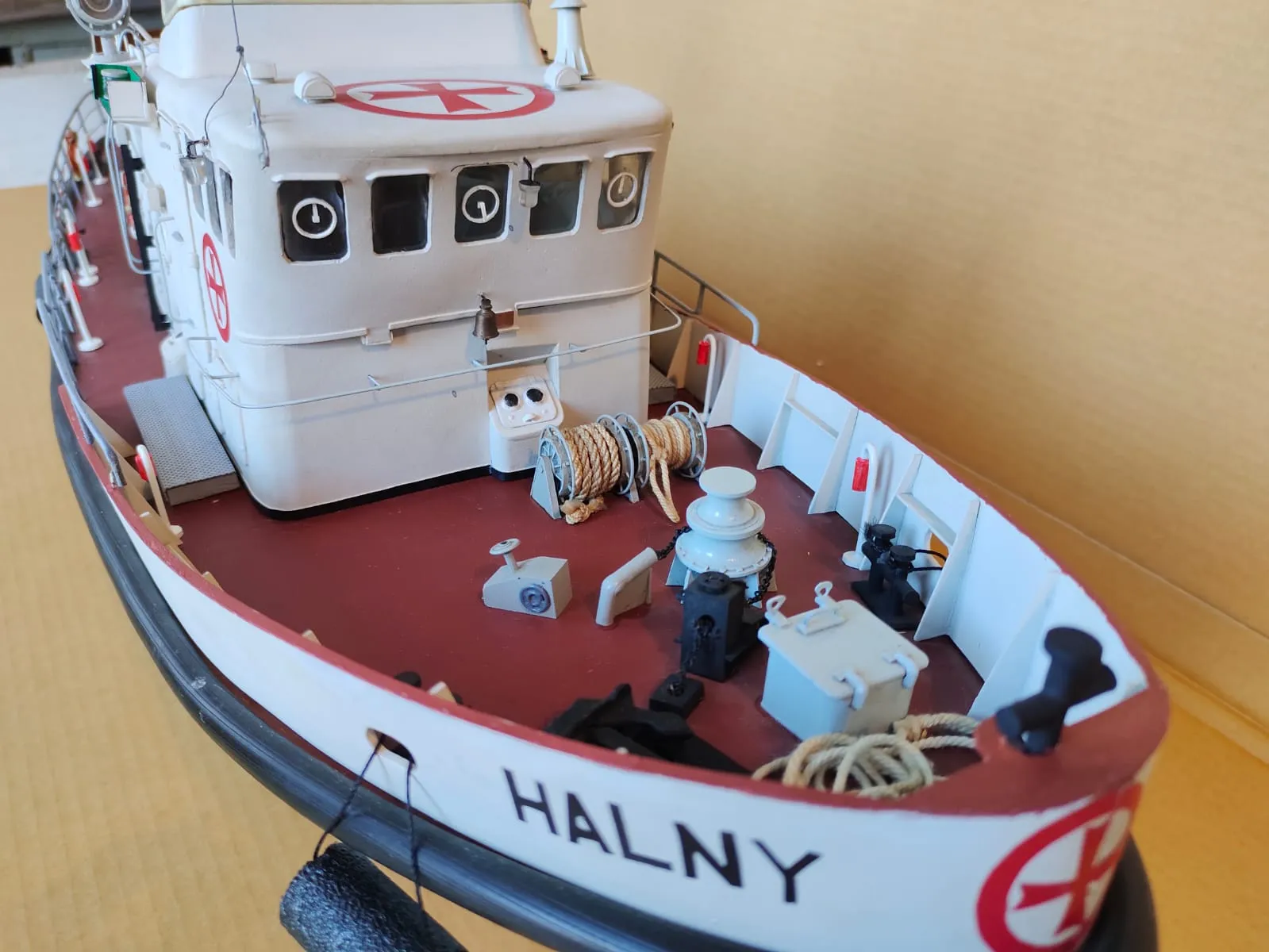 Модель корабля Буксир-спасатель “Halny” - Верфь на Столе