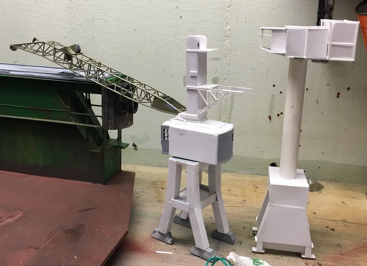 Модель корабля Drydock Lloyd ship yard - Верфь на Столе