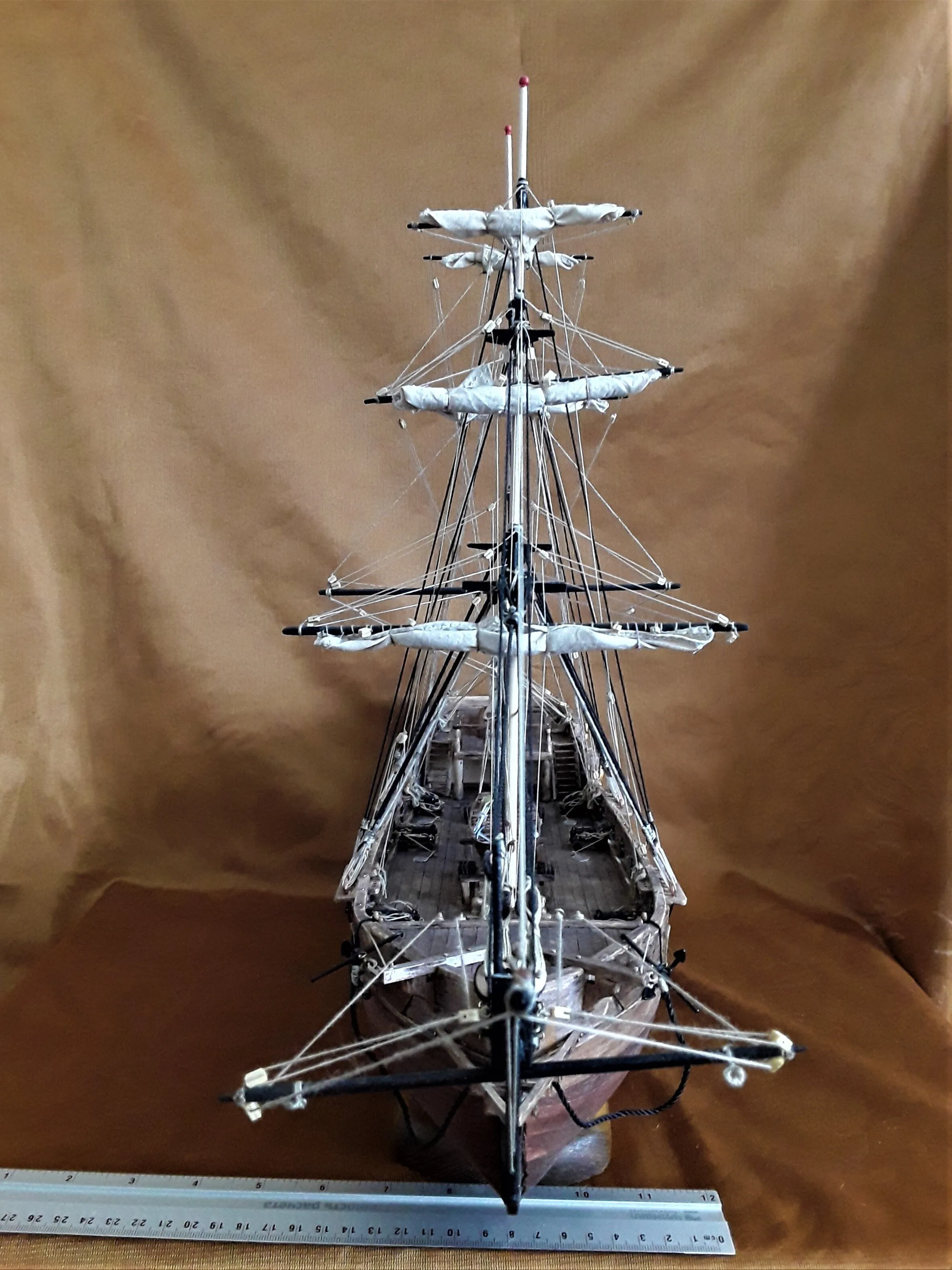 Модель корабля Бригантина "Zeus" - Верфь на Столе