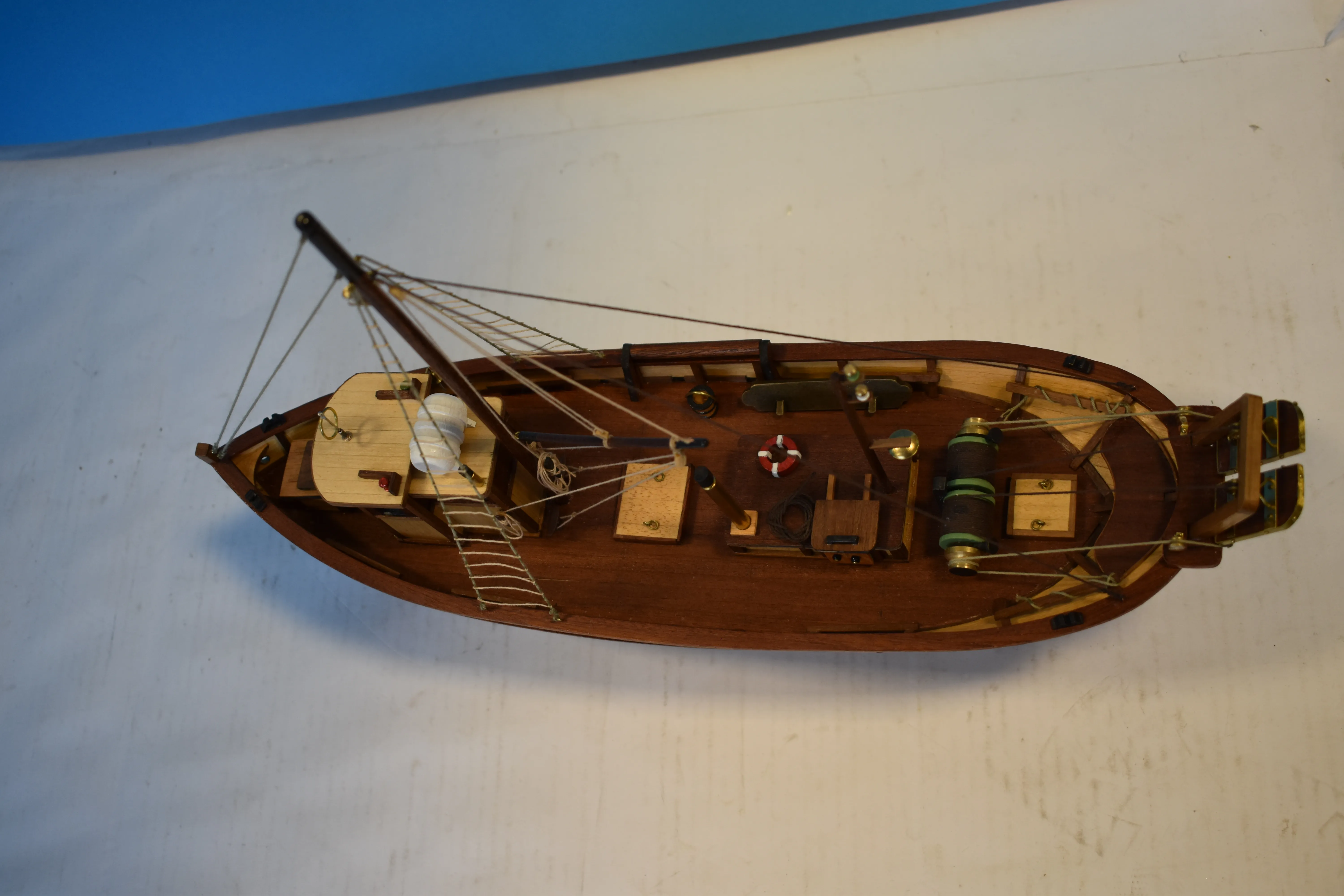 Модель корабля Рыбацкая лодка "Mare Nostrun" - Верфь на Столе