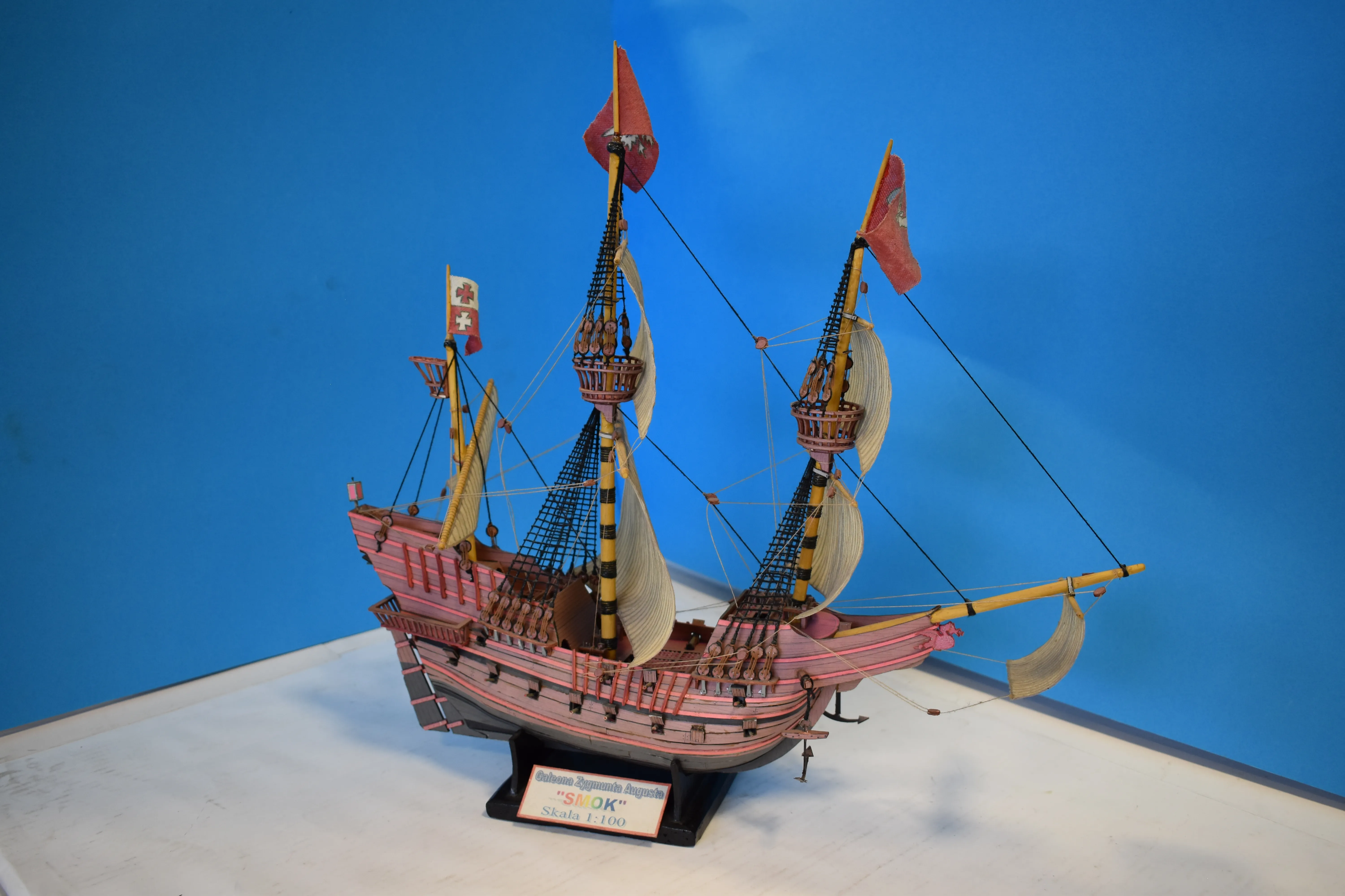 Модель корабля Парусный корабль "Smok" - Верфь на Столе
