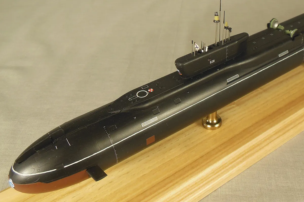 Модель корабля АПЛ «Юрий Долгорукий» - Верфь на Столе