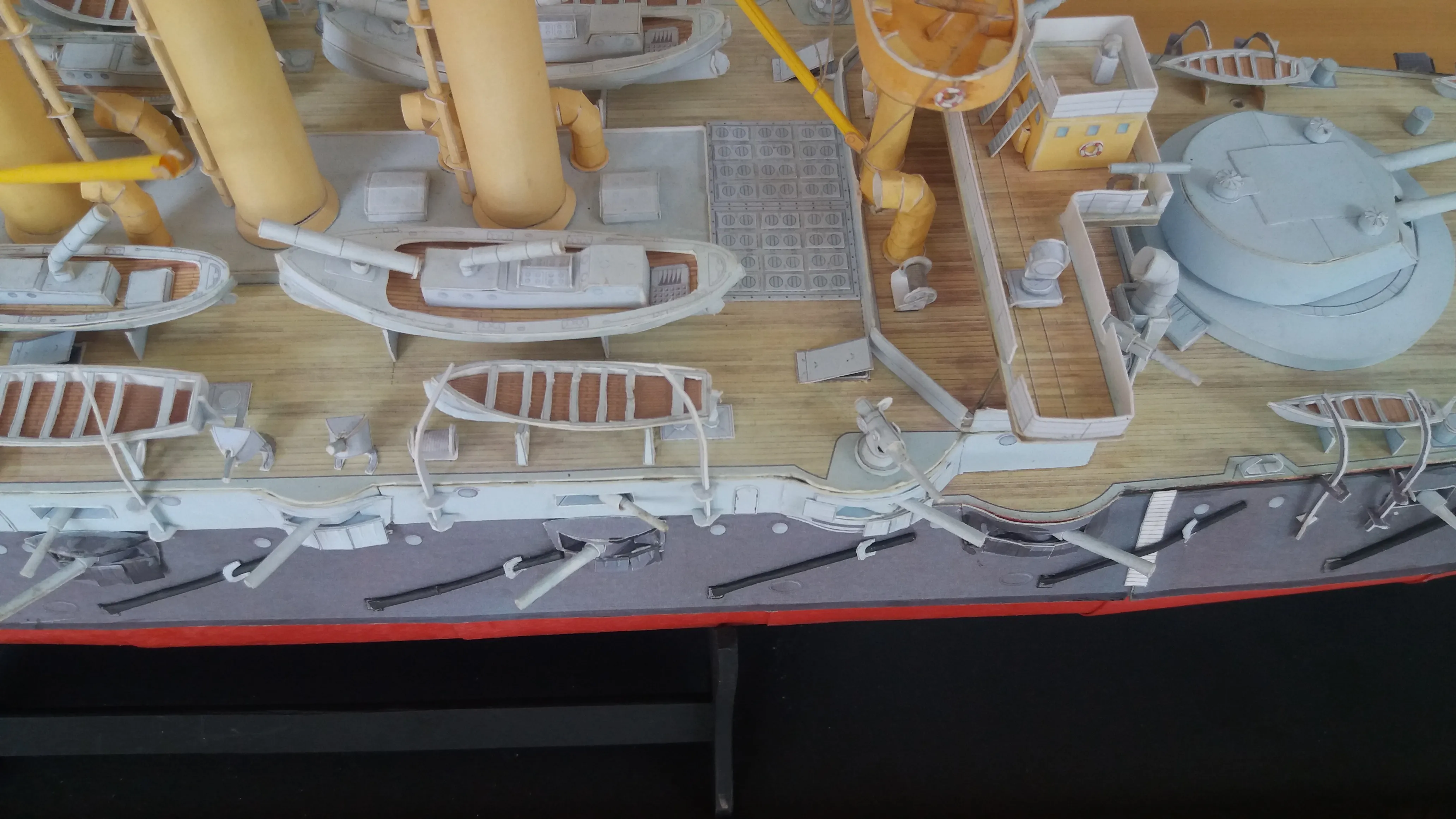 Модель корабля IJN «Shikishima» - Верфь на Столе