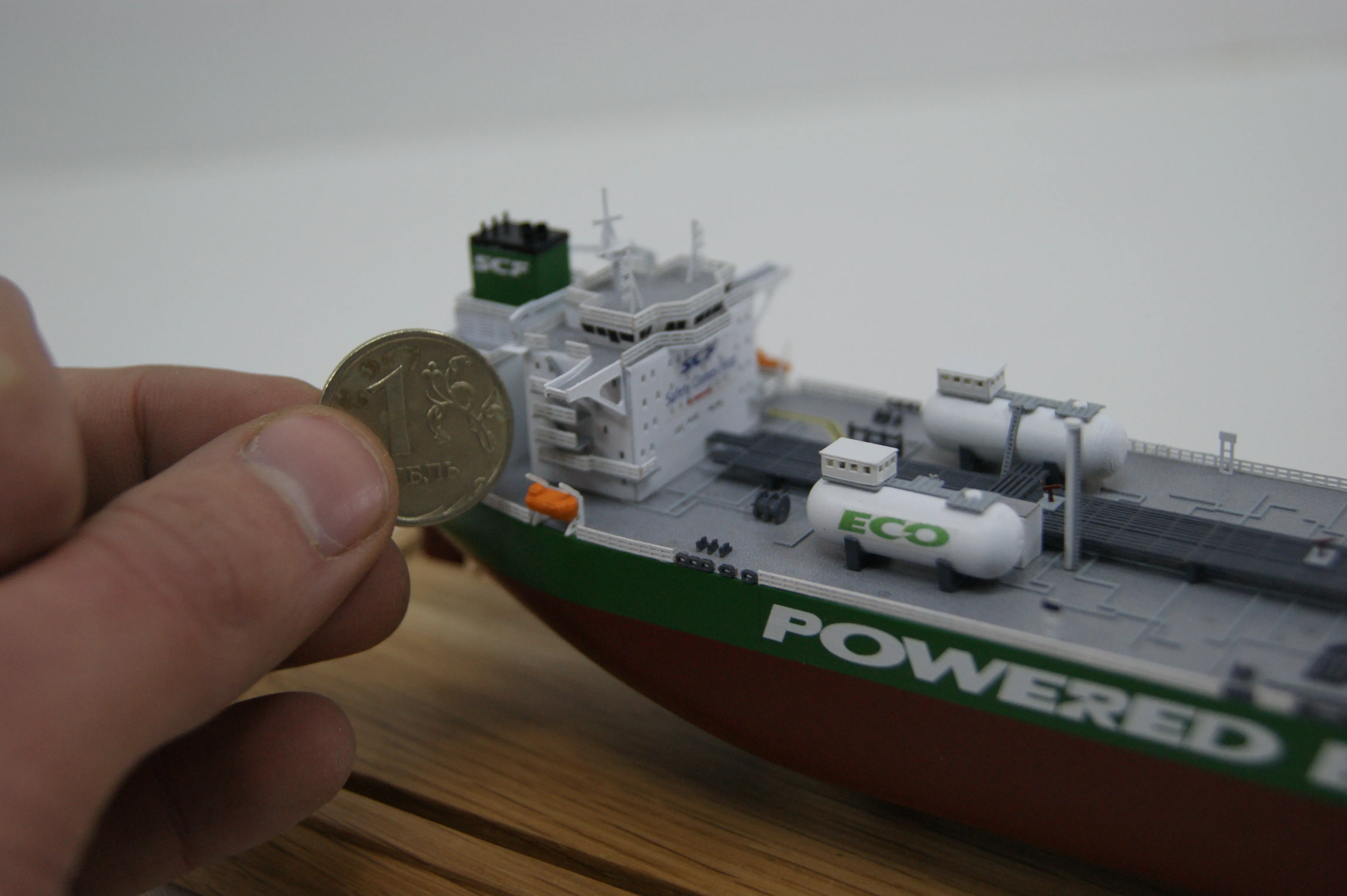 Модель корабля Танкер типа AFRAMAX «SAMUEL PROSPECT» - Верфь на Столе