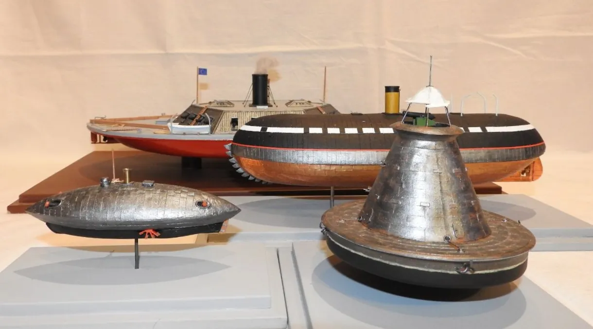 Модель корабля Необычные броненосцы середины ХIХ века - Верфь на Столе