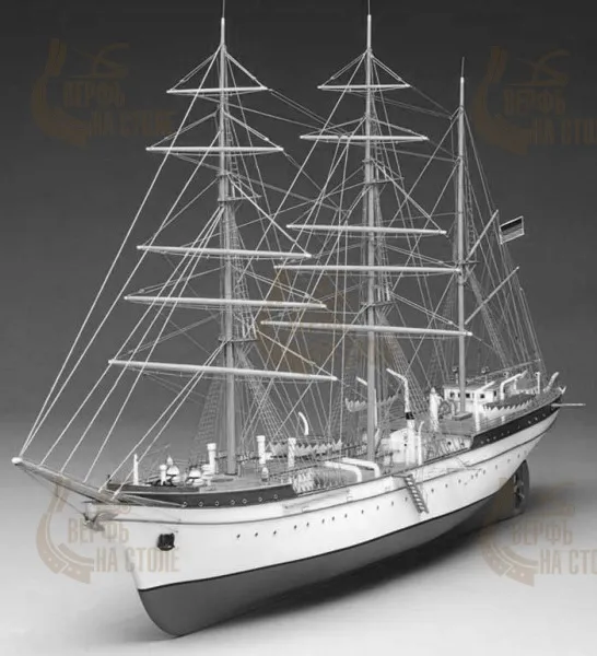 Чертеж судна Gorch Fock
