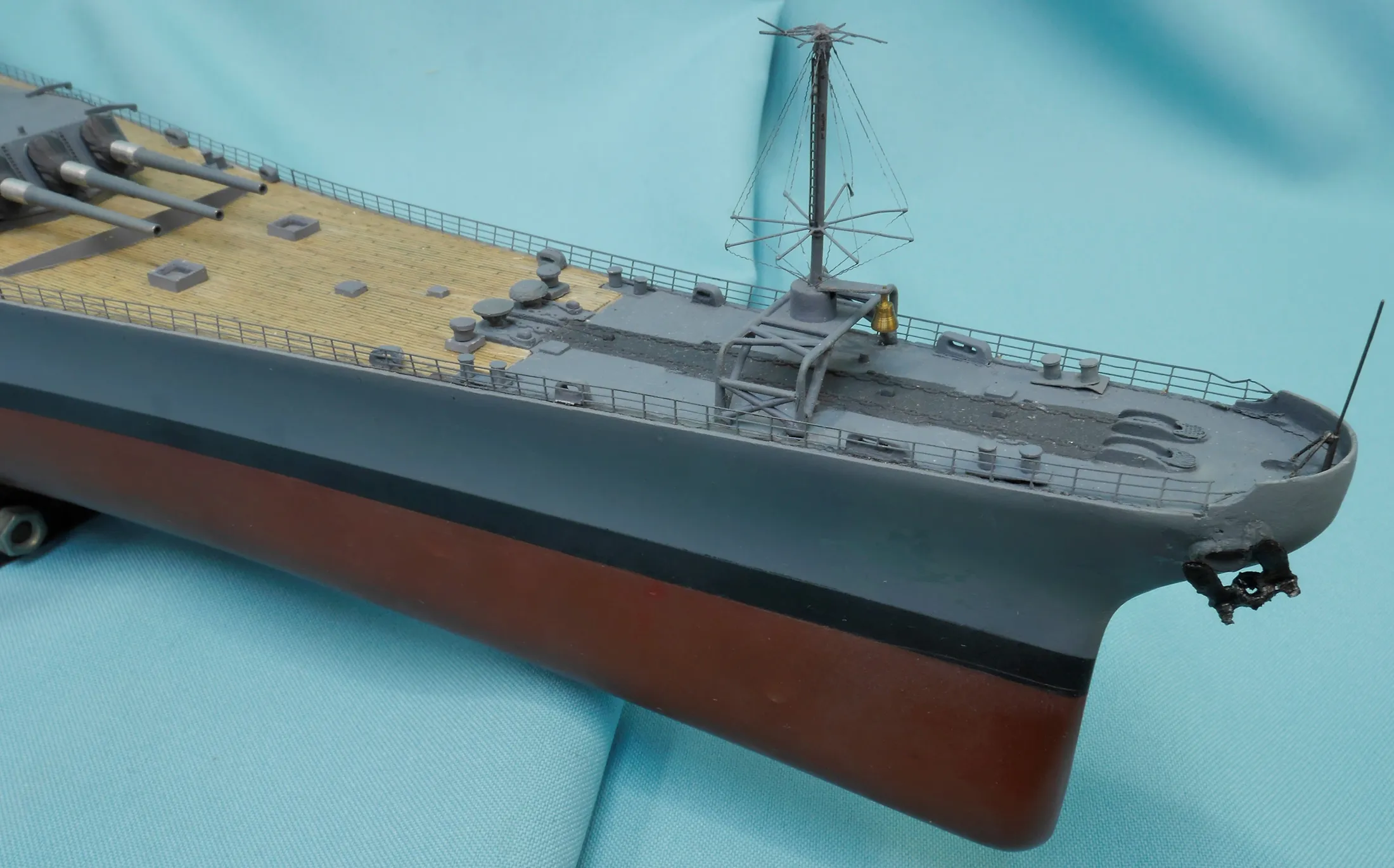 Модель корабля Линкор «Нью-Джерси» - Верфь на Столе
