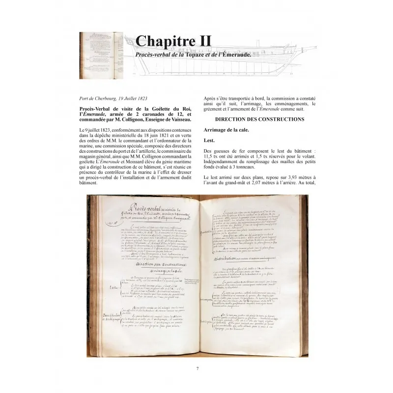 La Mutine, 1824 + чертежи