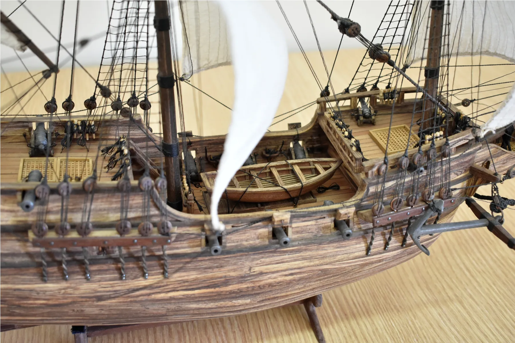 Модель корабля Галеон - Верфь на Столе