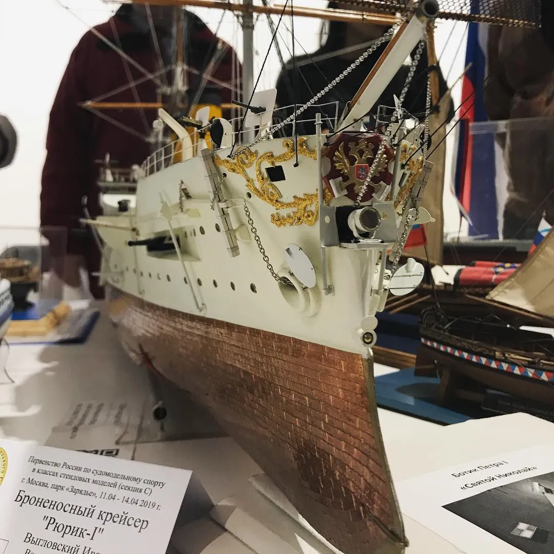 Модель корабля Крейсер "Рюрик" - Верфь на Столе