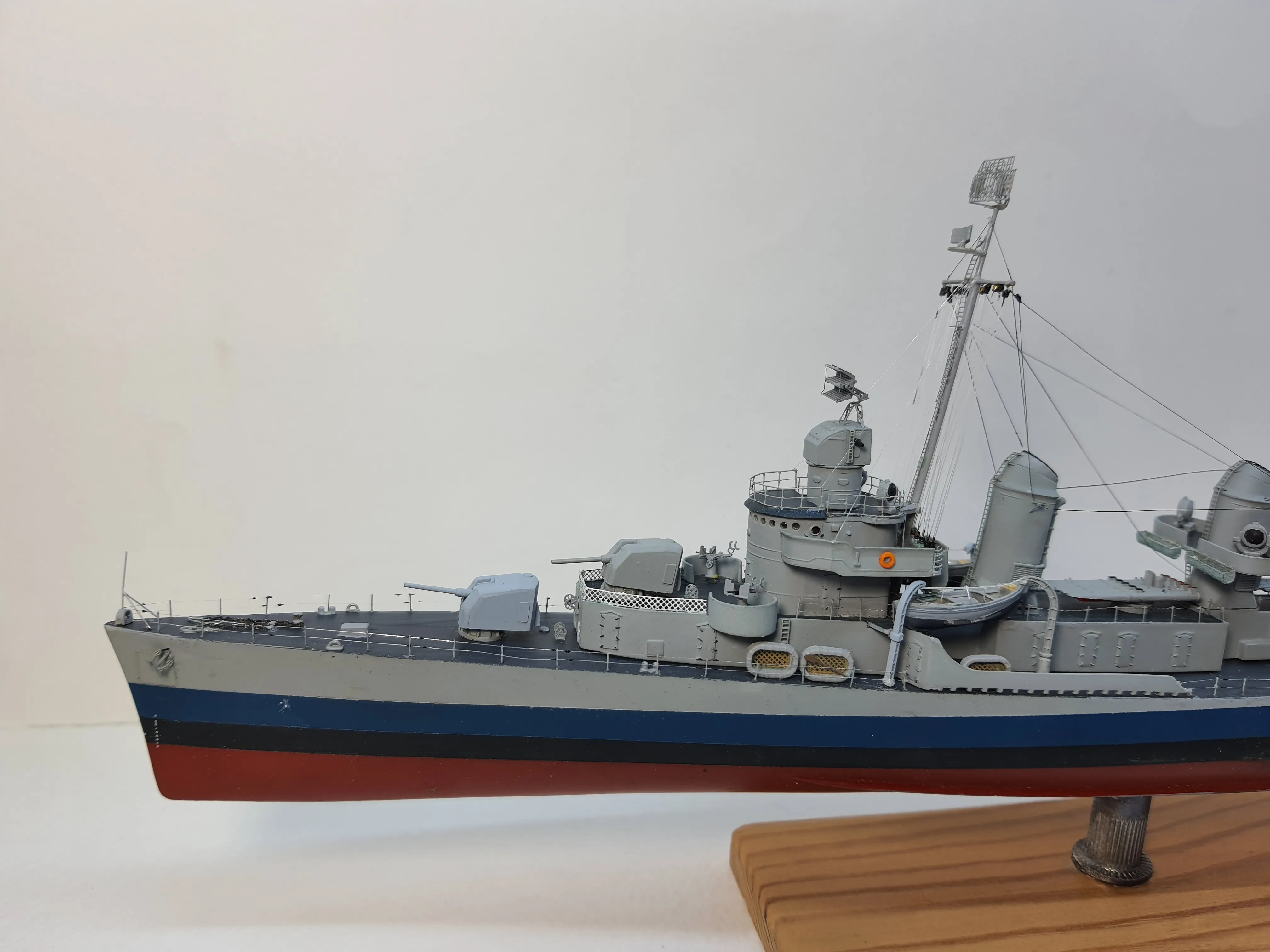 Модель корабля USS La Vallette (DD-448) - Верфь на Столе
