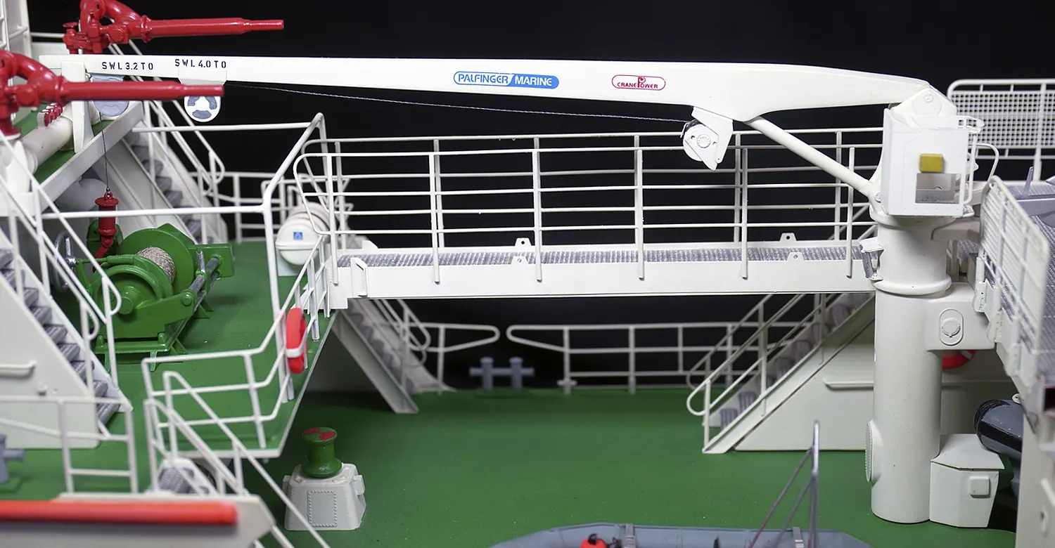 Модель корабля Cпасательный крейсер «HERMANN MARWEDE» - Верфь на Столе