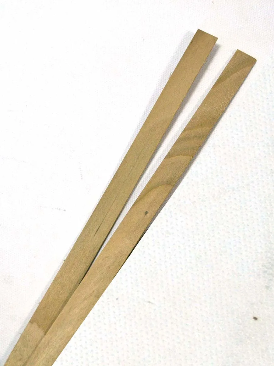 Рейка 2х15 мм, вишня, 2 штуки