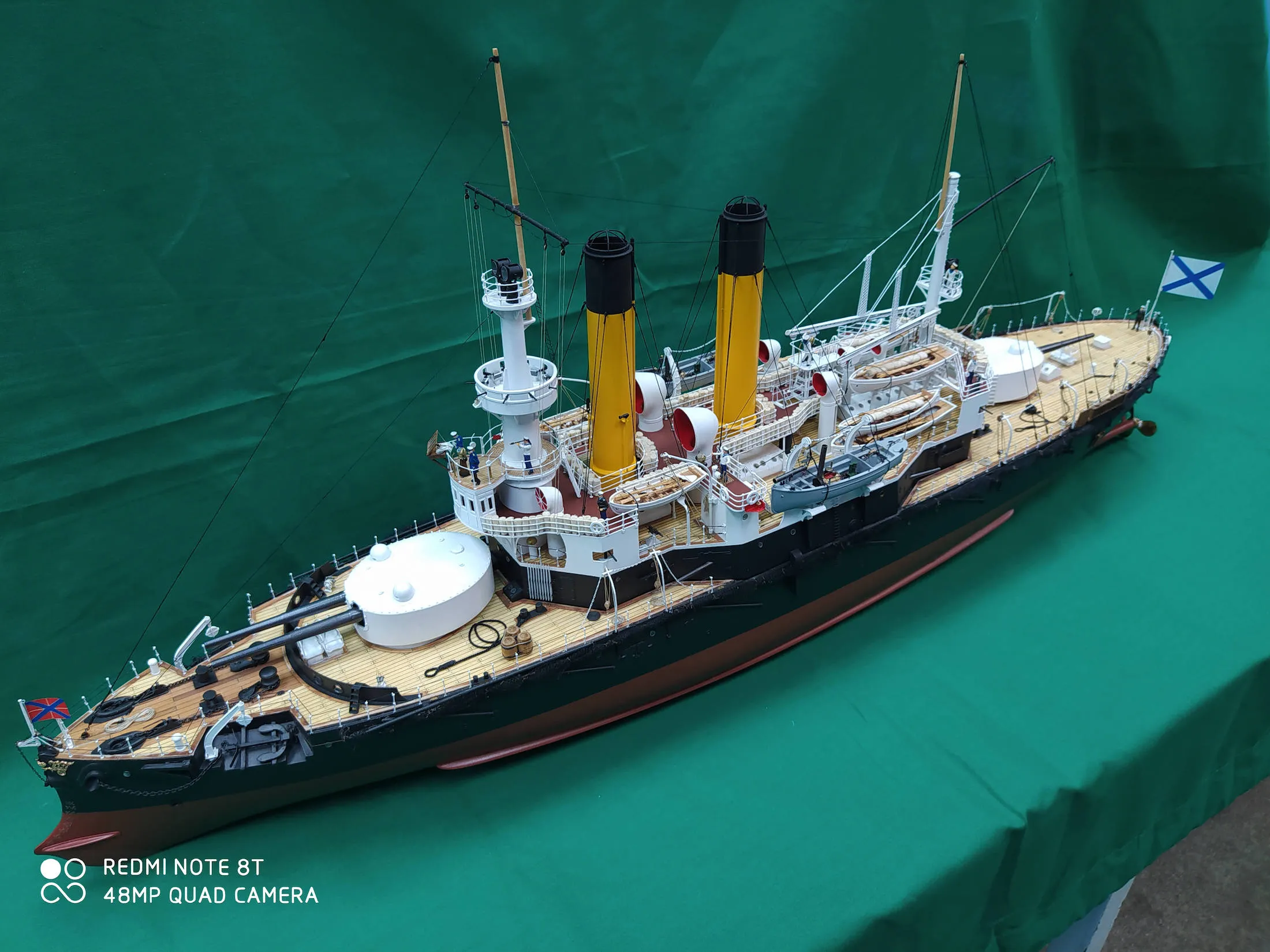 Модель корабля Броненосец береговой обороны «ГЕНЕРАЛ-АДМИРАЛ АПРАКСИН» - Верфь на Столе