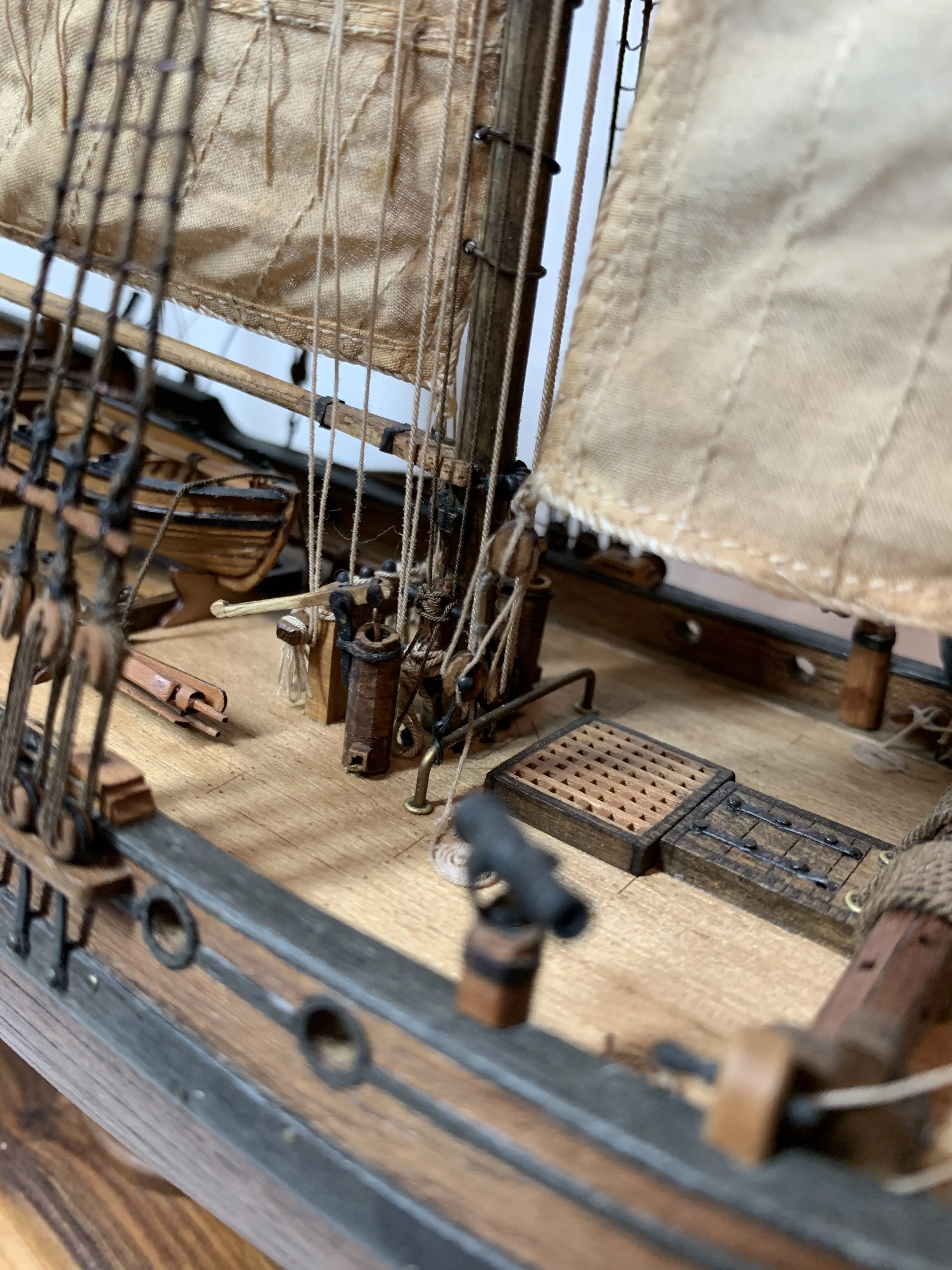 Модель корабля Бот "Святой Гавриил" - Верфь на Столе