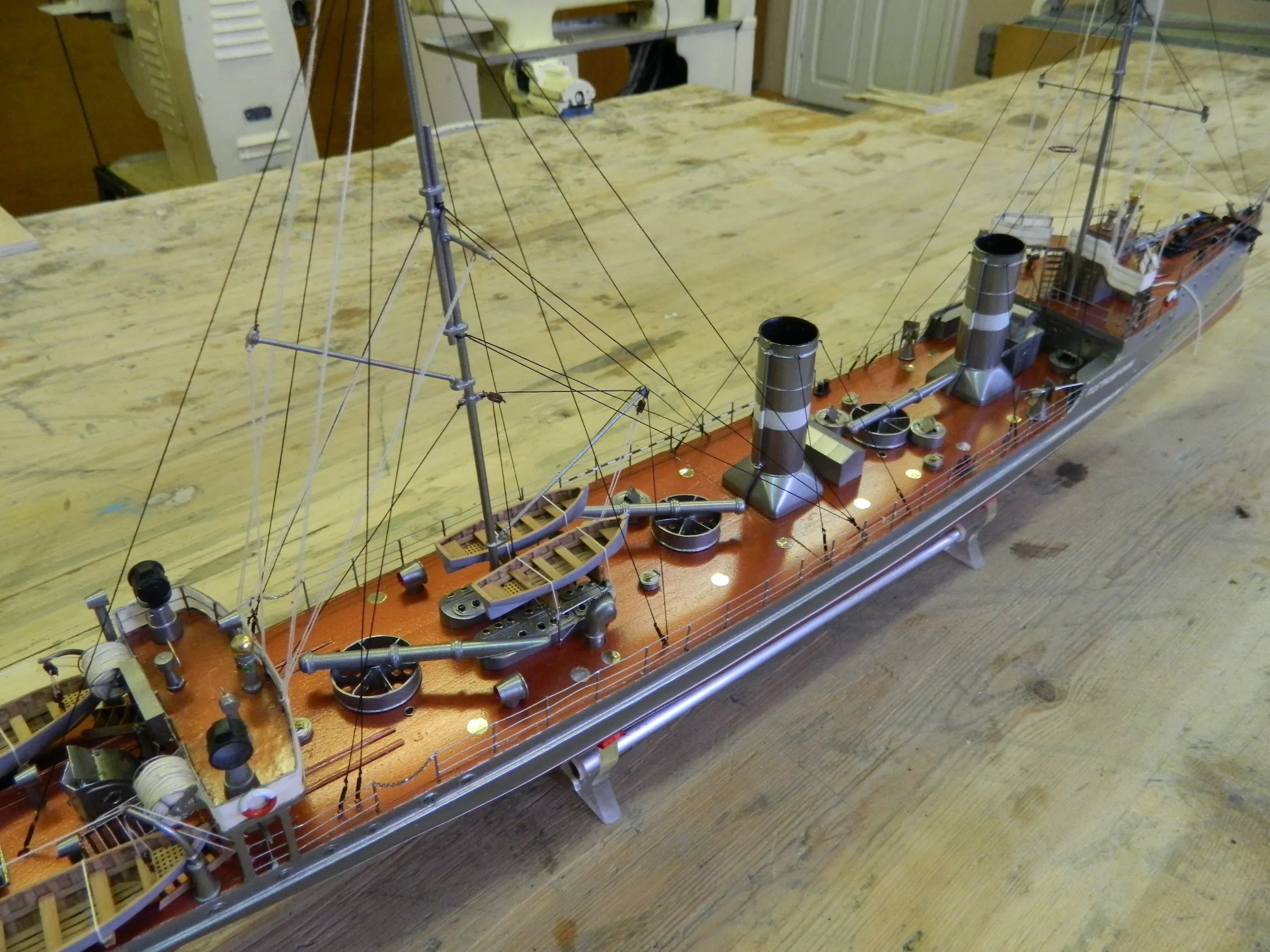 Модель корабля Эсминец «Пограничник» - Верфь на Столе