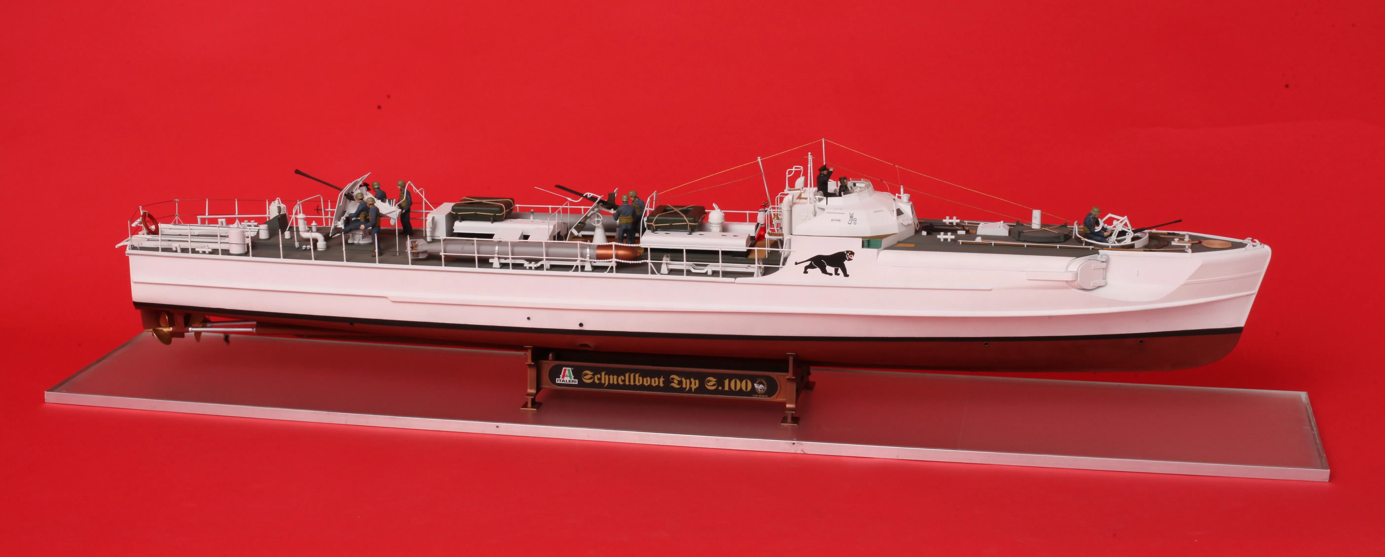 Модель корабля SCHNELLBOOT S – 100 - Верфь на Столе