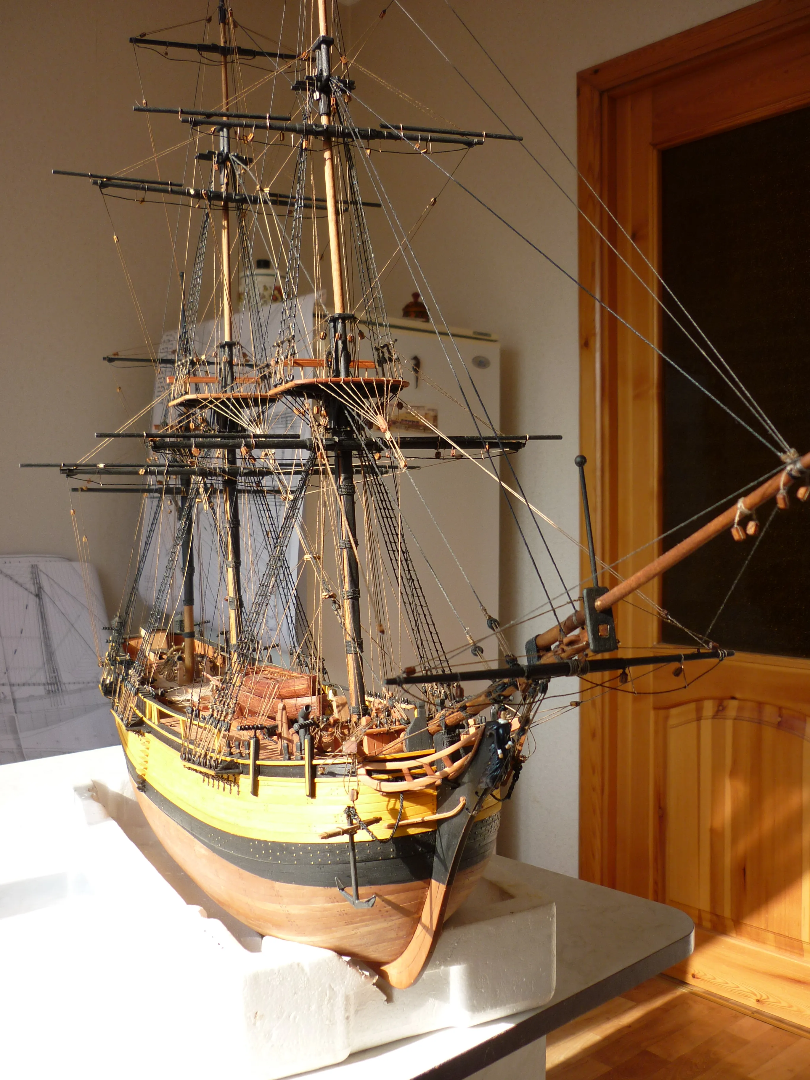 Модель корабля Парусник «Bounty» - Верфь на Столе