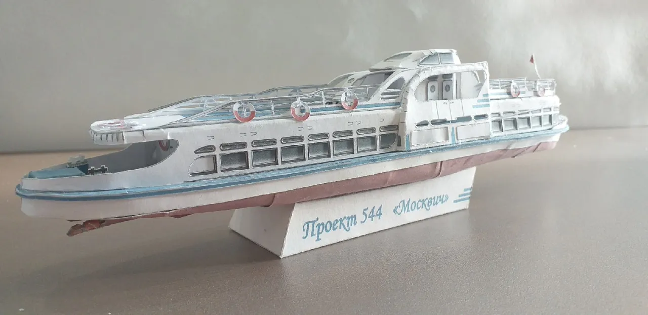 Модель корабля "Москвич" - Верфь на Столе