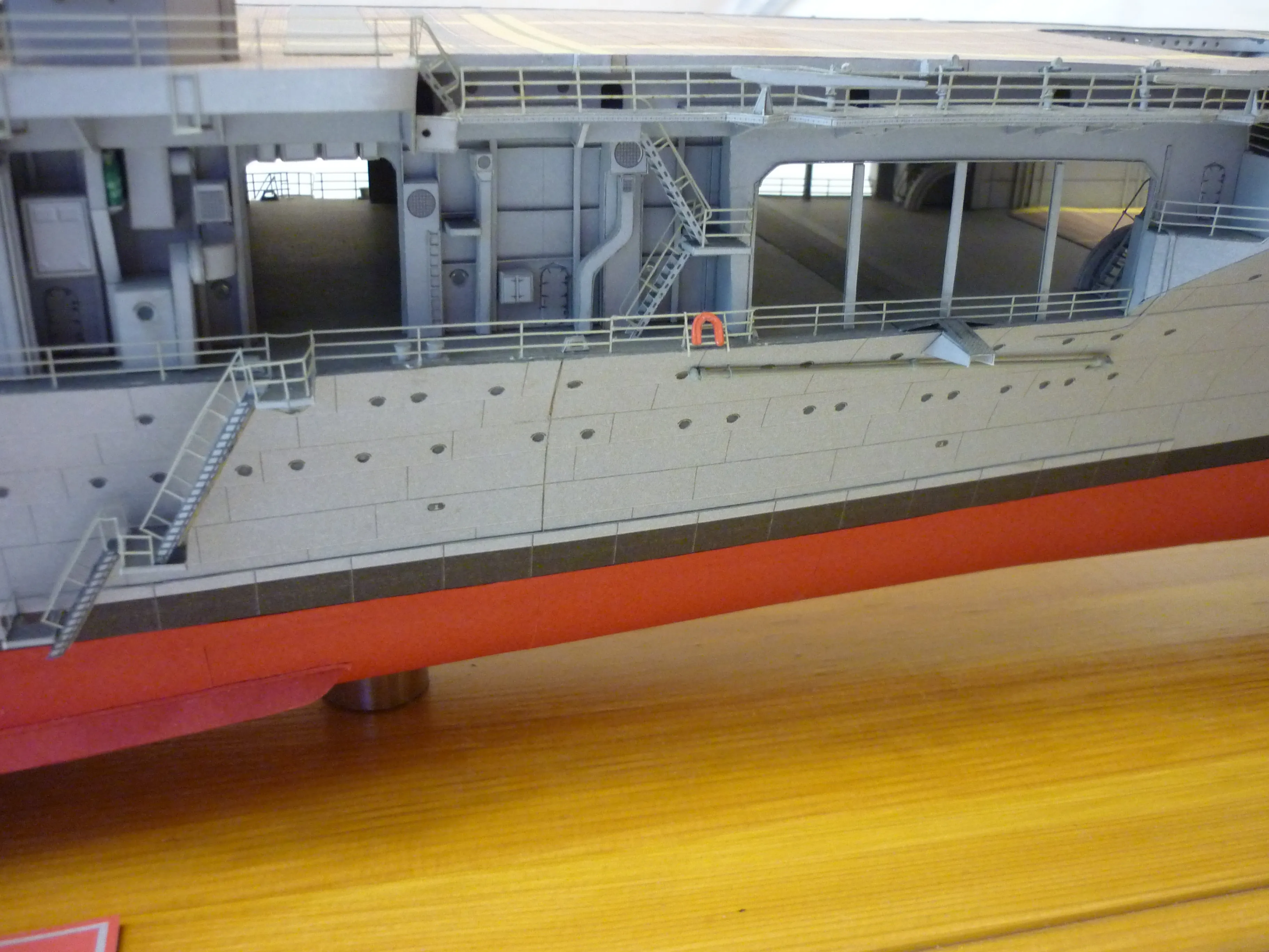 Модель корабля Американский авианосец USS Yorktown (CV-5) - Верфь на Столе