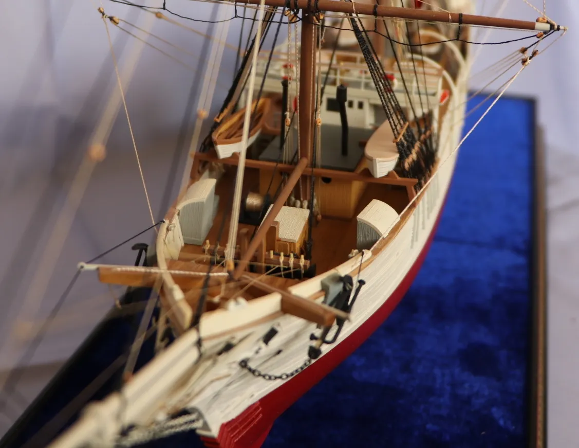 Модель корабля Барк "Паркуа-Па?" - Верфь на Столе
