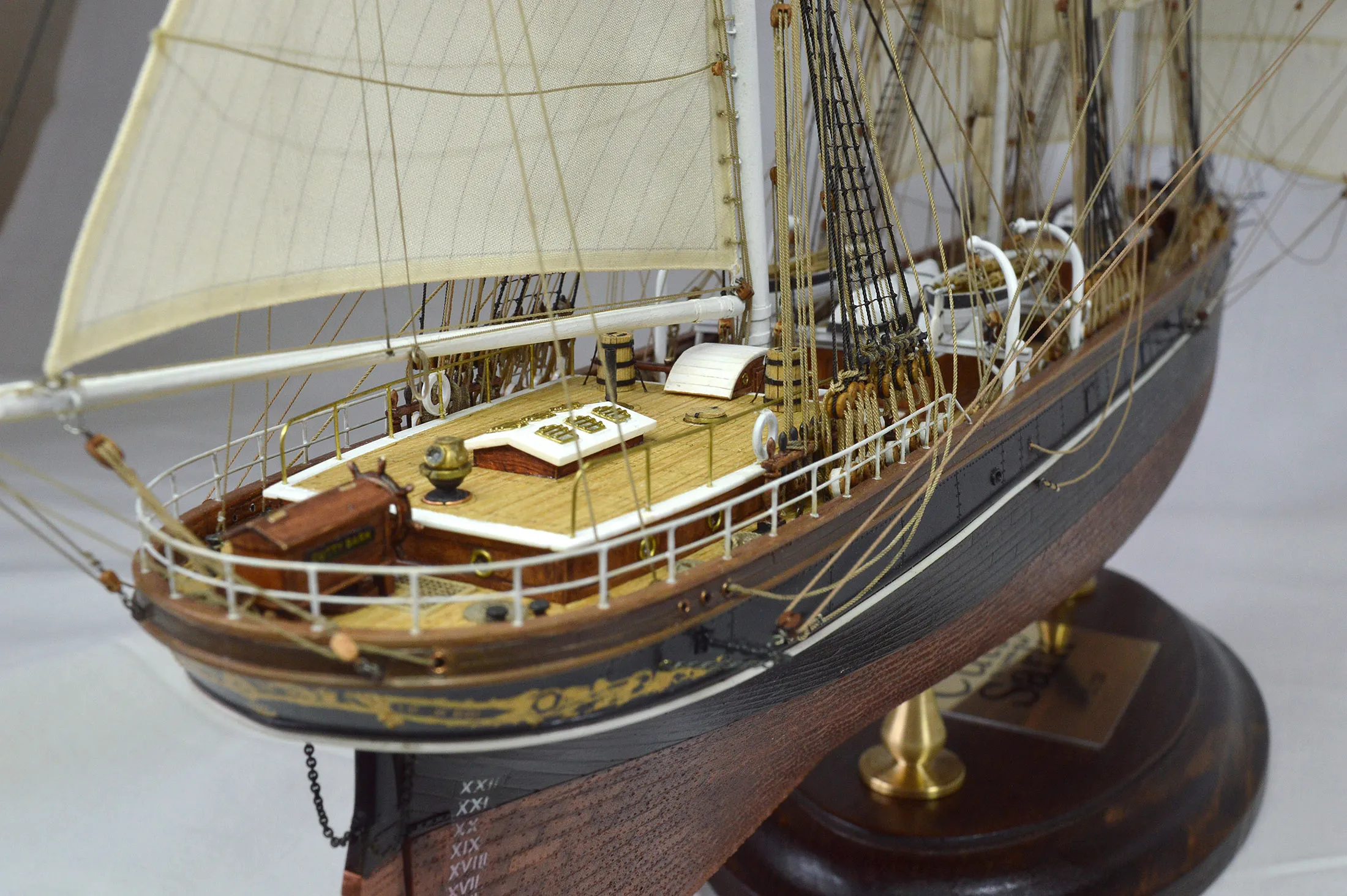 Модель корабля Катти Сарк - Верфь на Столе