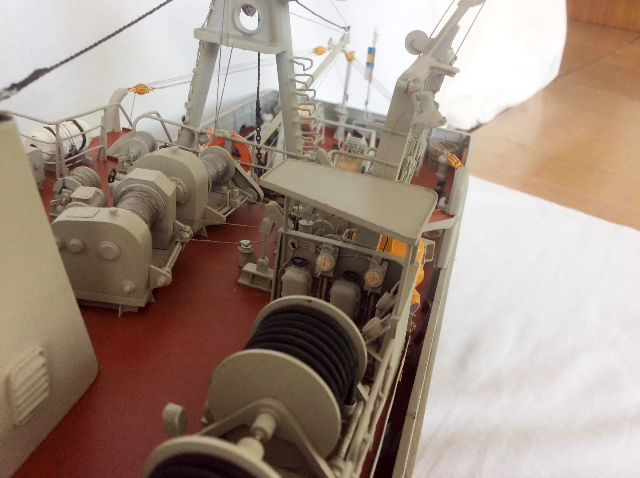 Модель корабля Водолазный бот проекта 535 типа "Краб"  - Верфь на Столе