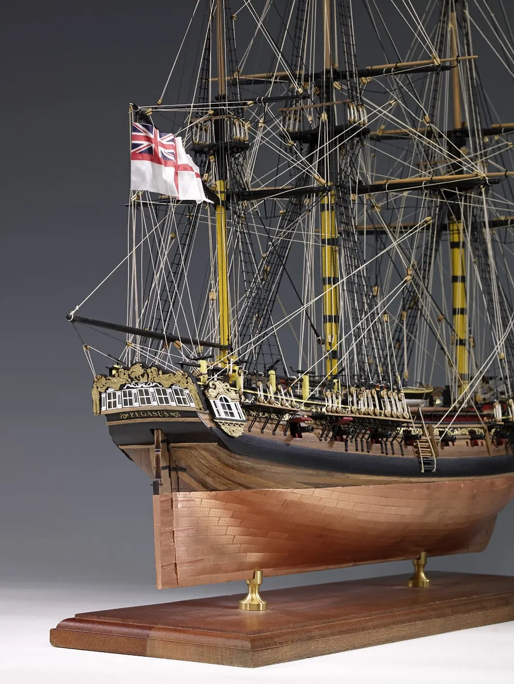 модель корабля HMS Pegasus