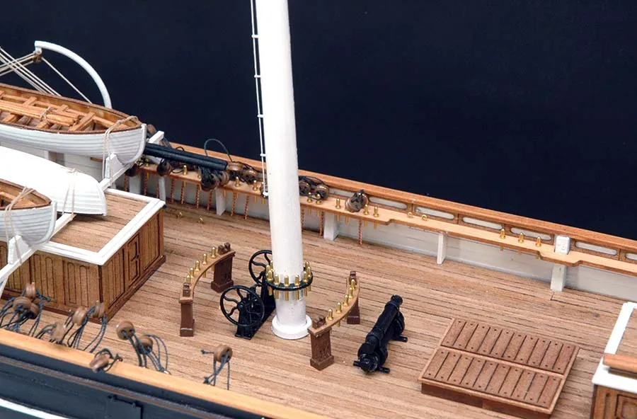 деревянная модель парусника Cutty Sark