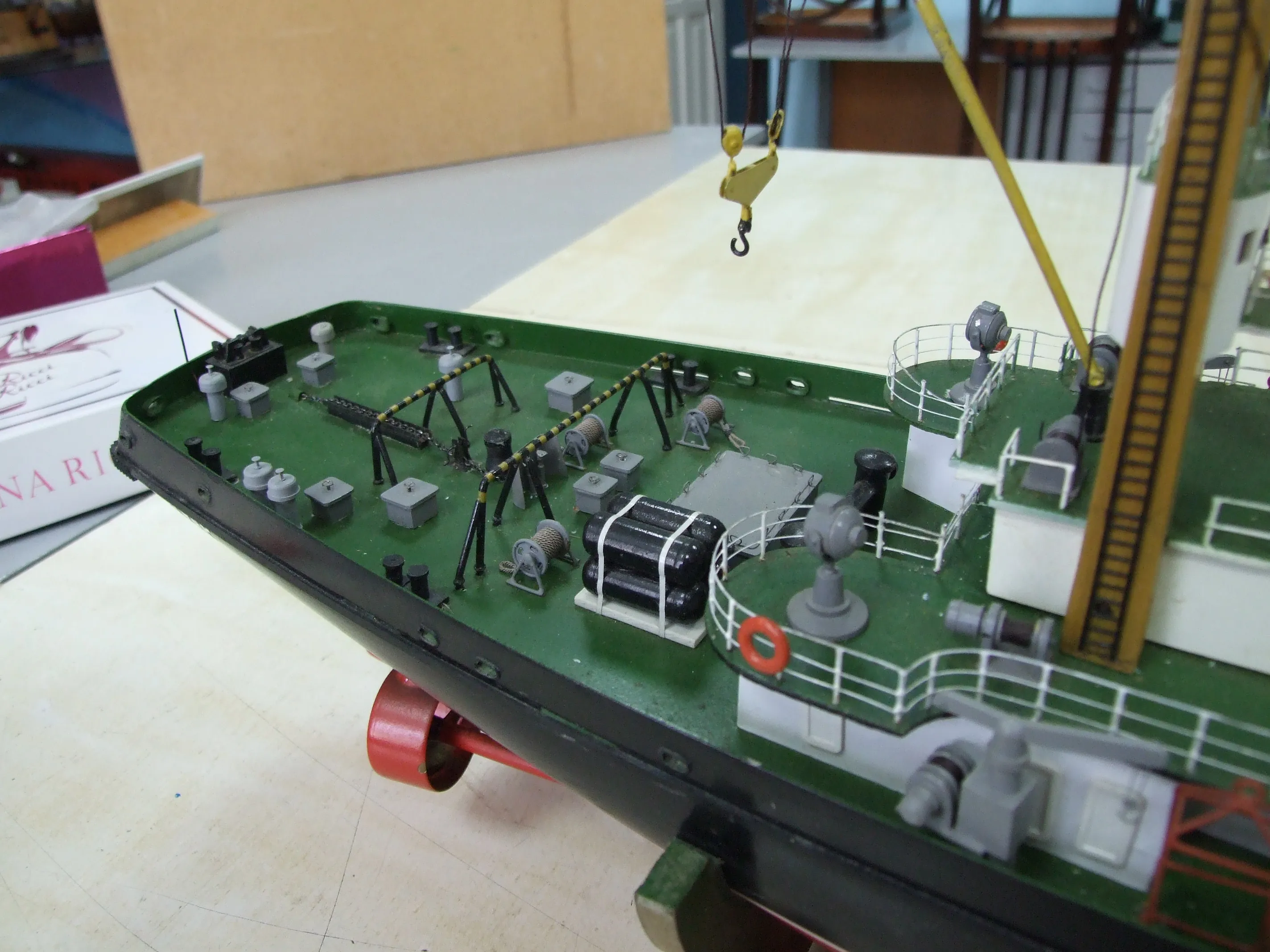 Модель корабля Морской спасательный буксир пр. 1453 "Ягуар"  - Верфь на Столе