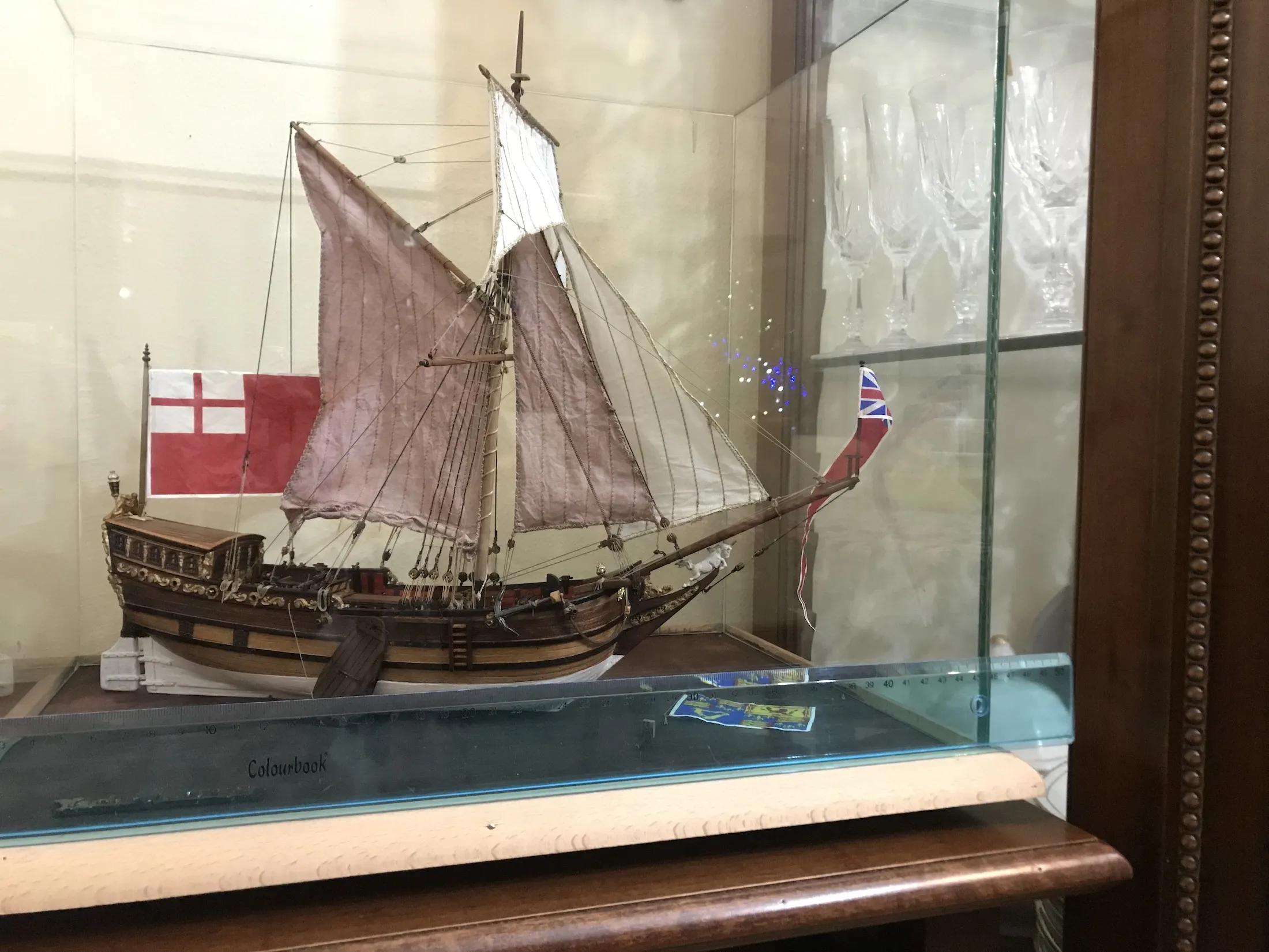 Модель корабля Yacht Mary - Верфь на Столе