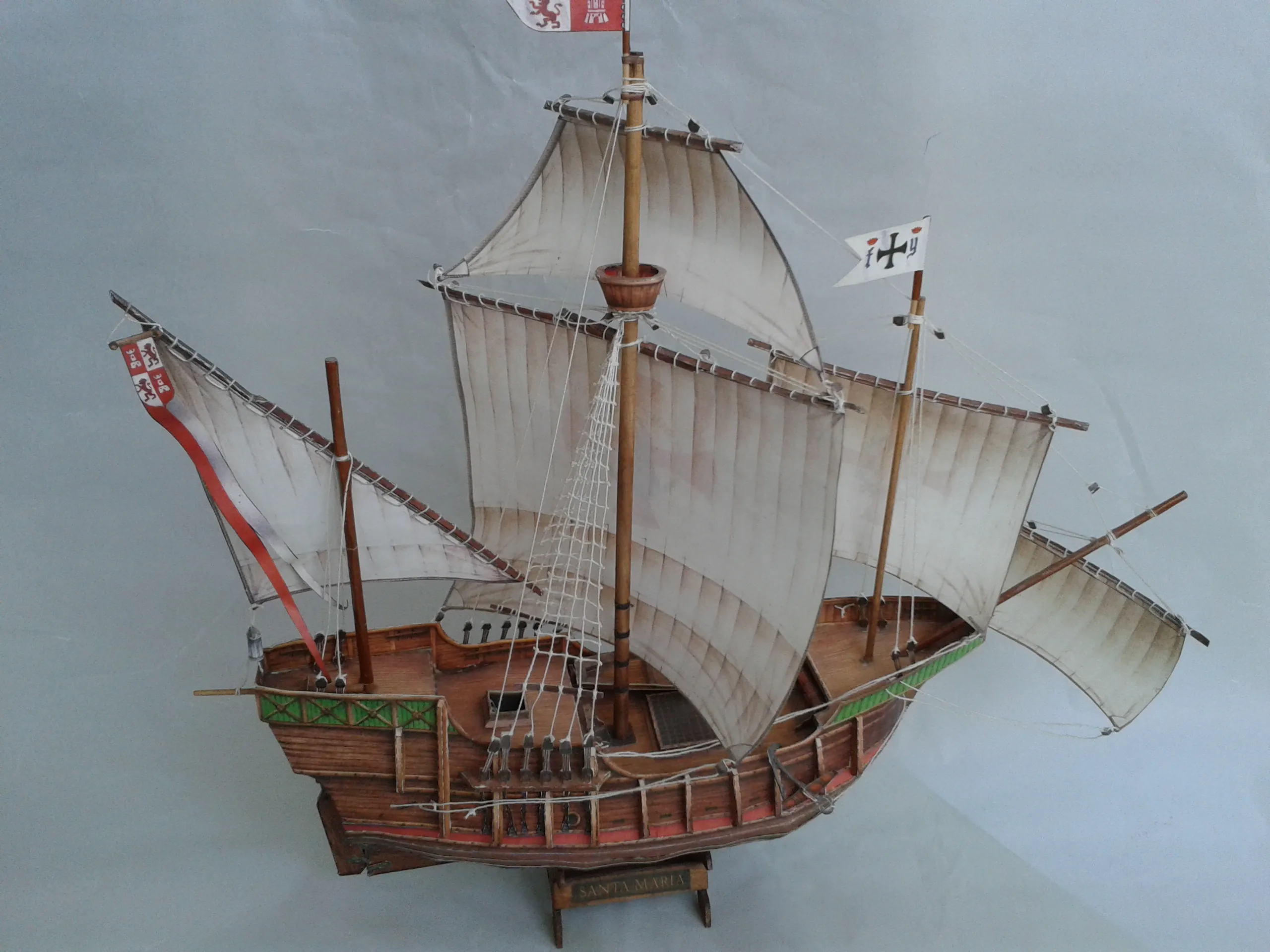 Модель корабля Каракка «Санта-Мария» - Верфь на Столе