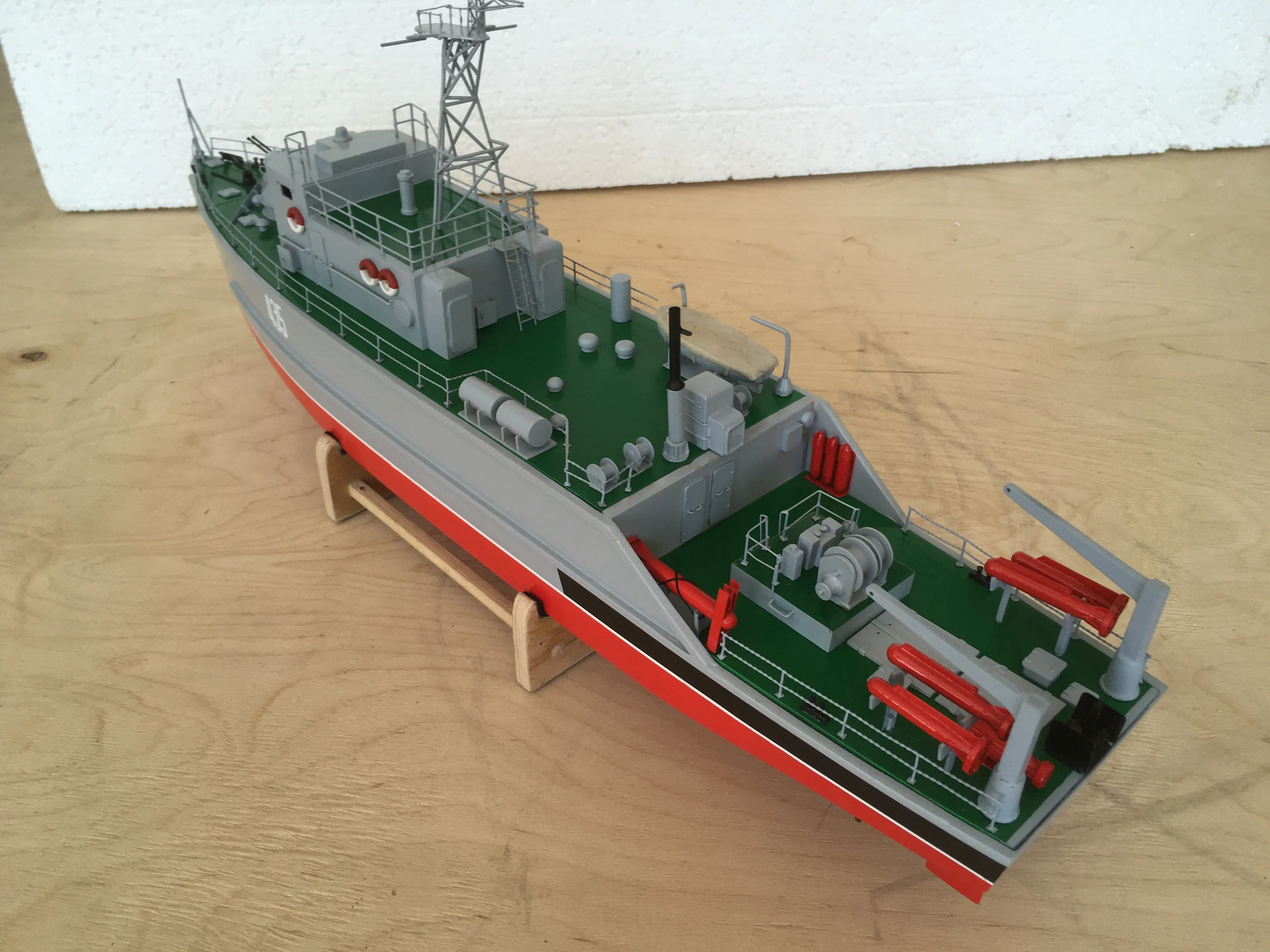 Модель корабля Тральщик пр. 257Д - Верфь на Столе