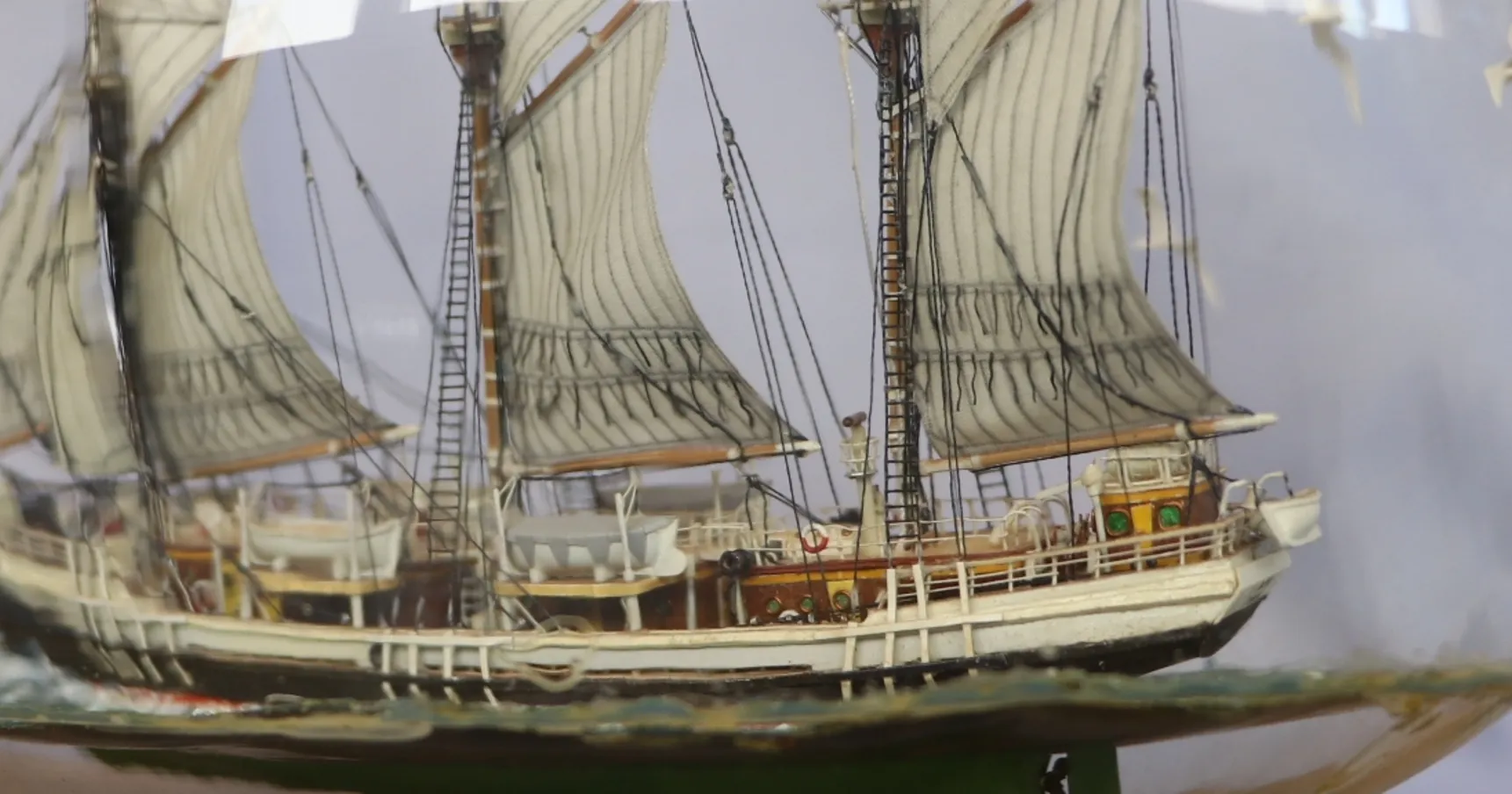 Модель корабля Шхуна "Заря" - Верфь на Столе