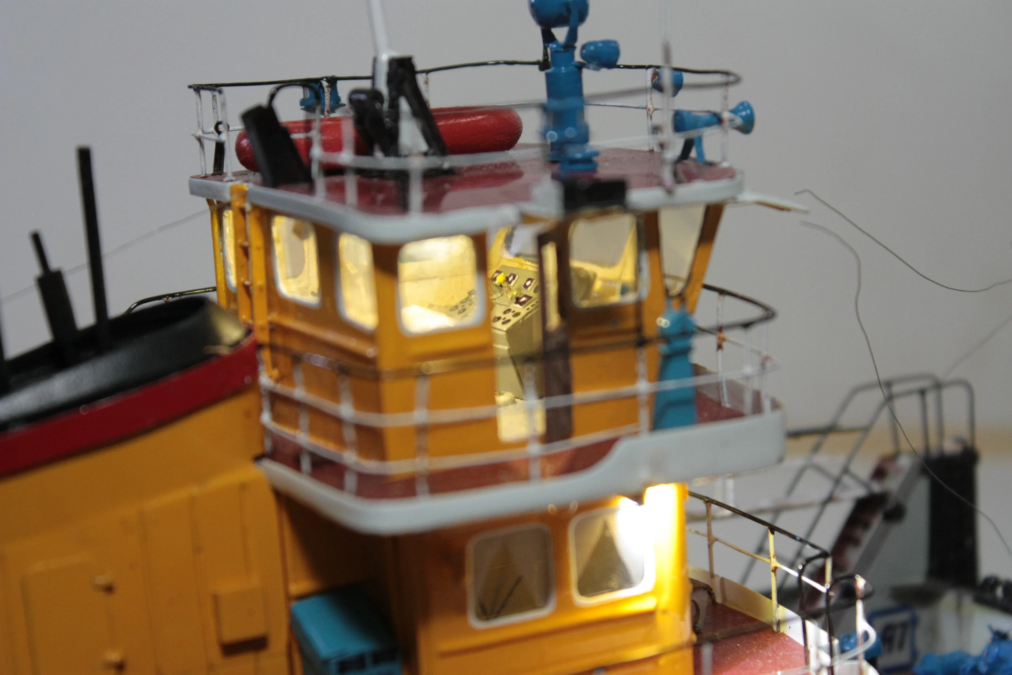 Модель корабля Буксир-толкач Шлюзовой-121 - Верфь на Столе