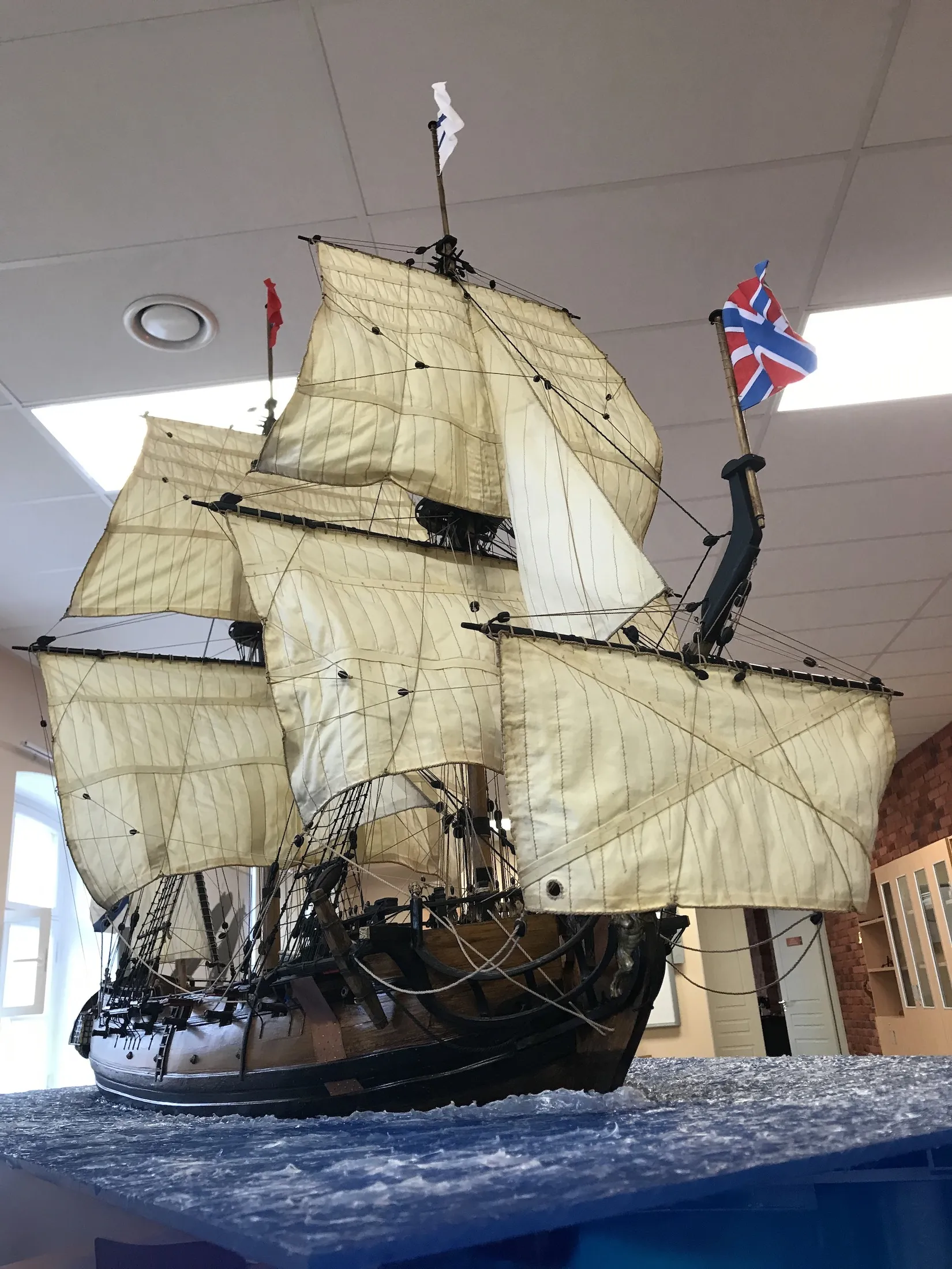 Модель корабля Шнява Балтийского флота "Фаворитка" - Верфь на Столе