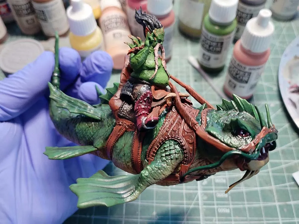 Миниатюра "Водяной на соме"