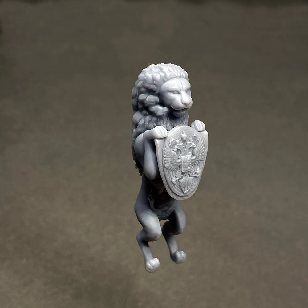 Носовая фигура Лев, пластик, 45 мм, масштаб 1:50