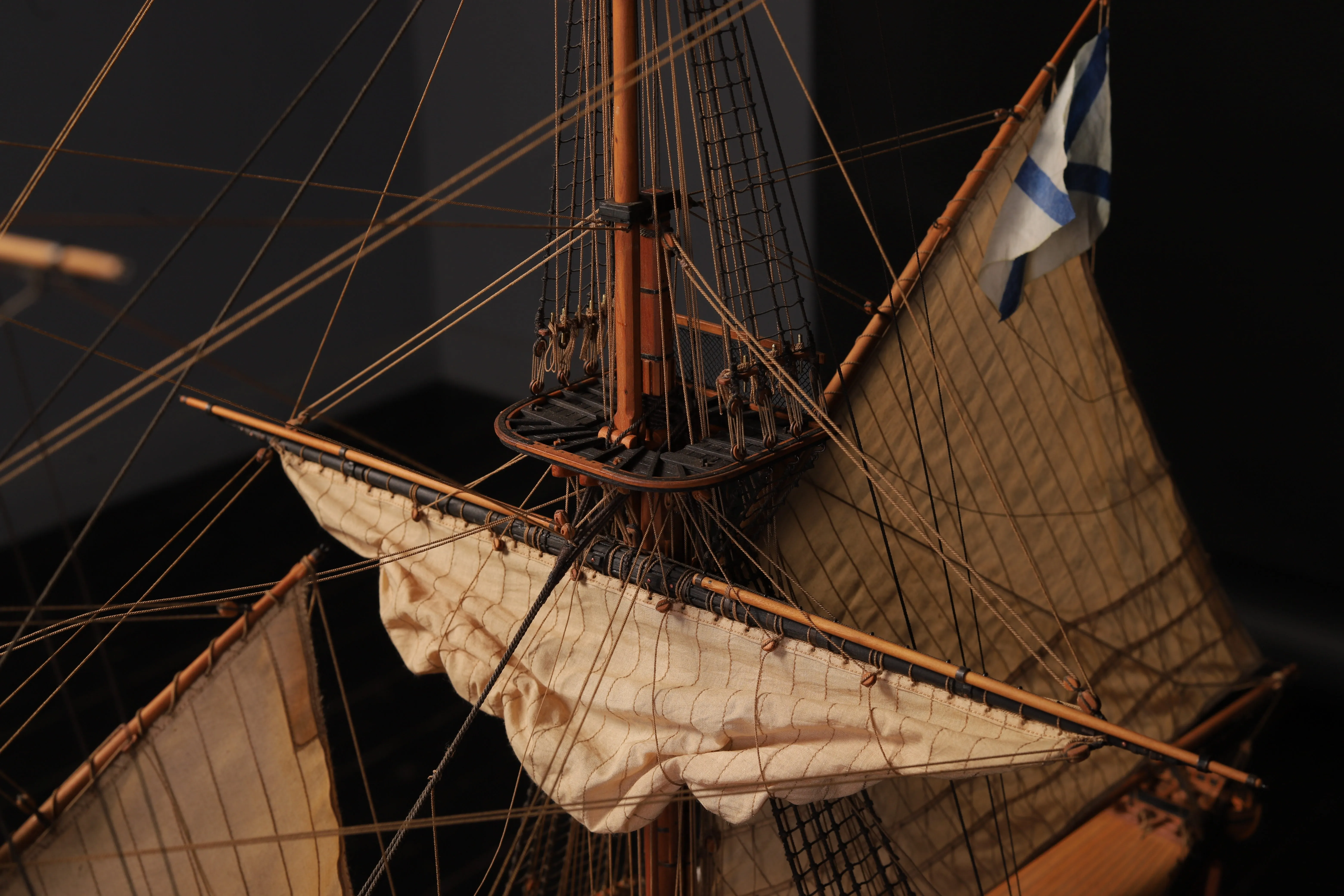 Модель корабля 20-ти пушечный бриг "Парис" - Верфь на Столе