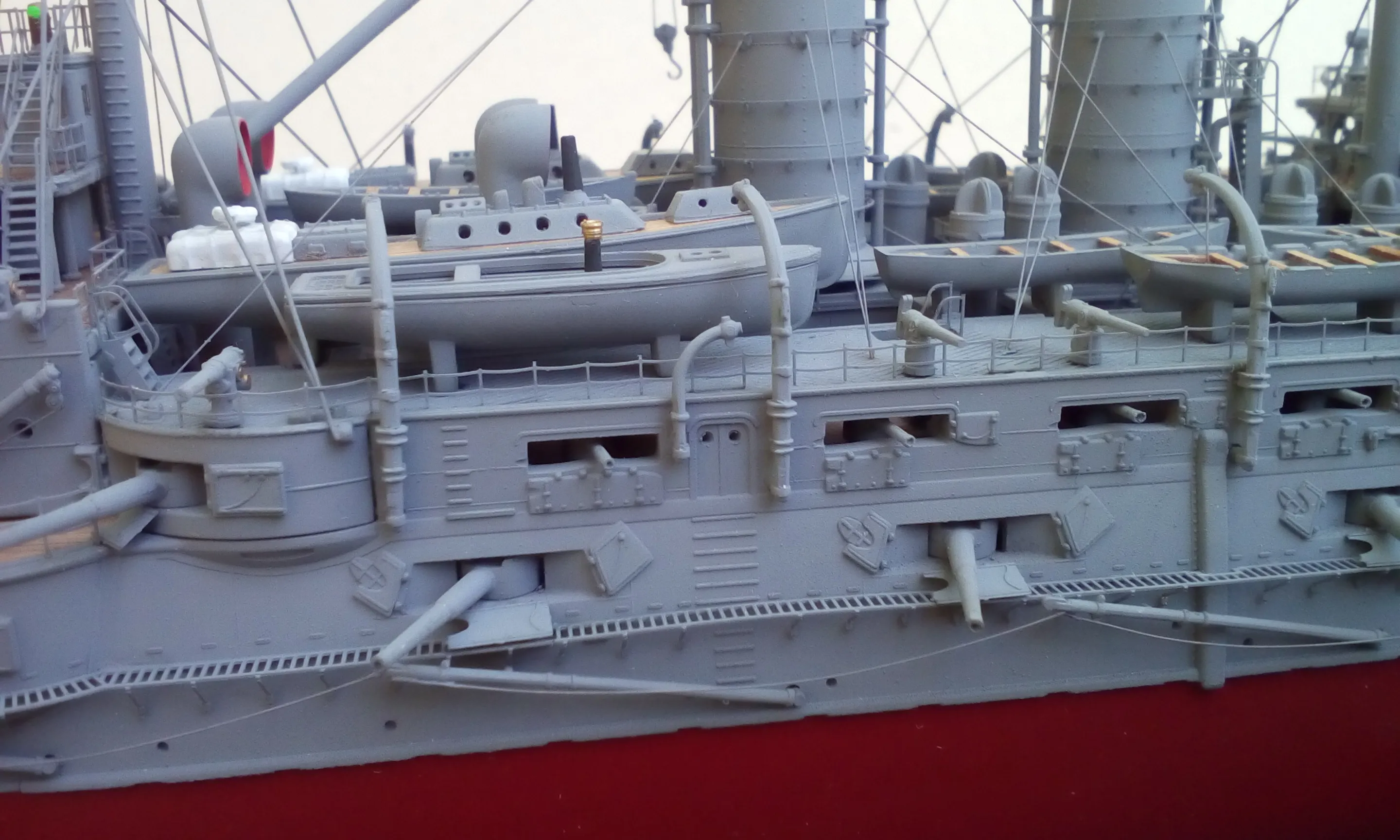 Модель корабля Броненосец "MIKASA" - Верфь на Столе