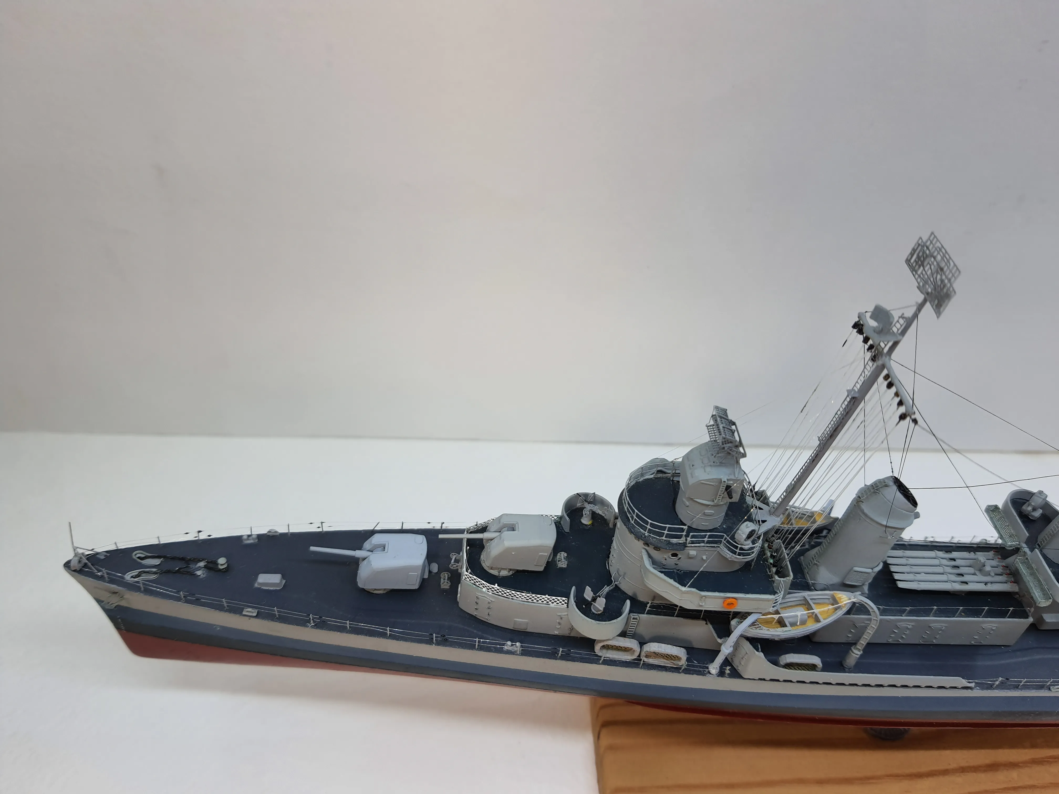 Модель корабля USS La Vallette (DD-448) - Верфь на Столе