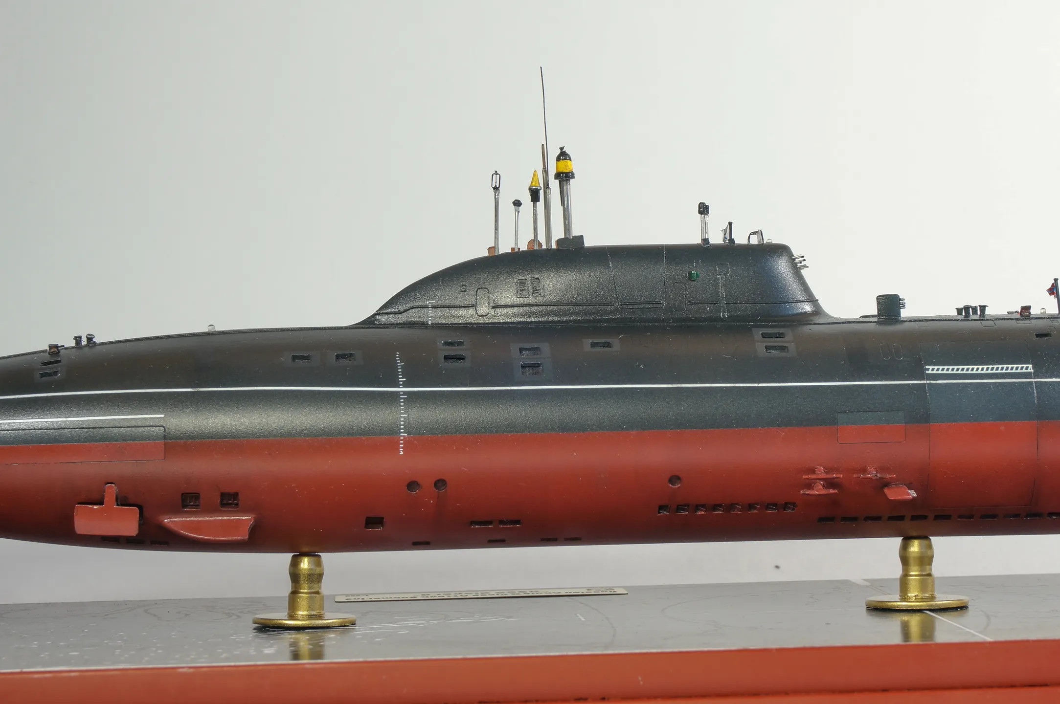 Модель корабля Подводня лодка К-335 «Гепард» - Верфь на Столе