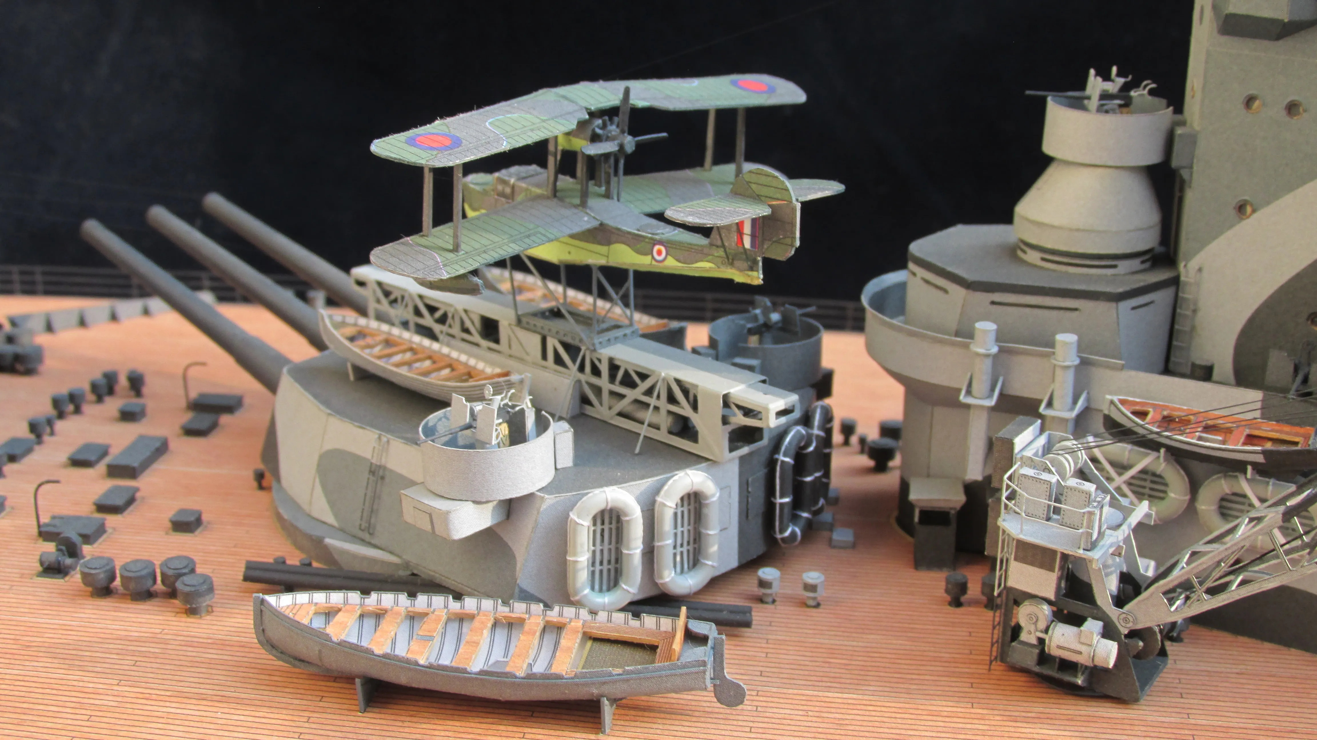 Модель корабля Линкор "Родней" - Верфь на Столе